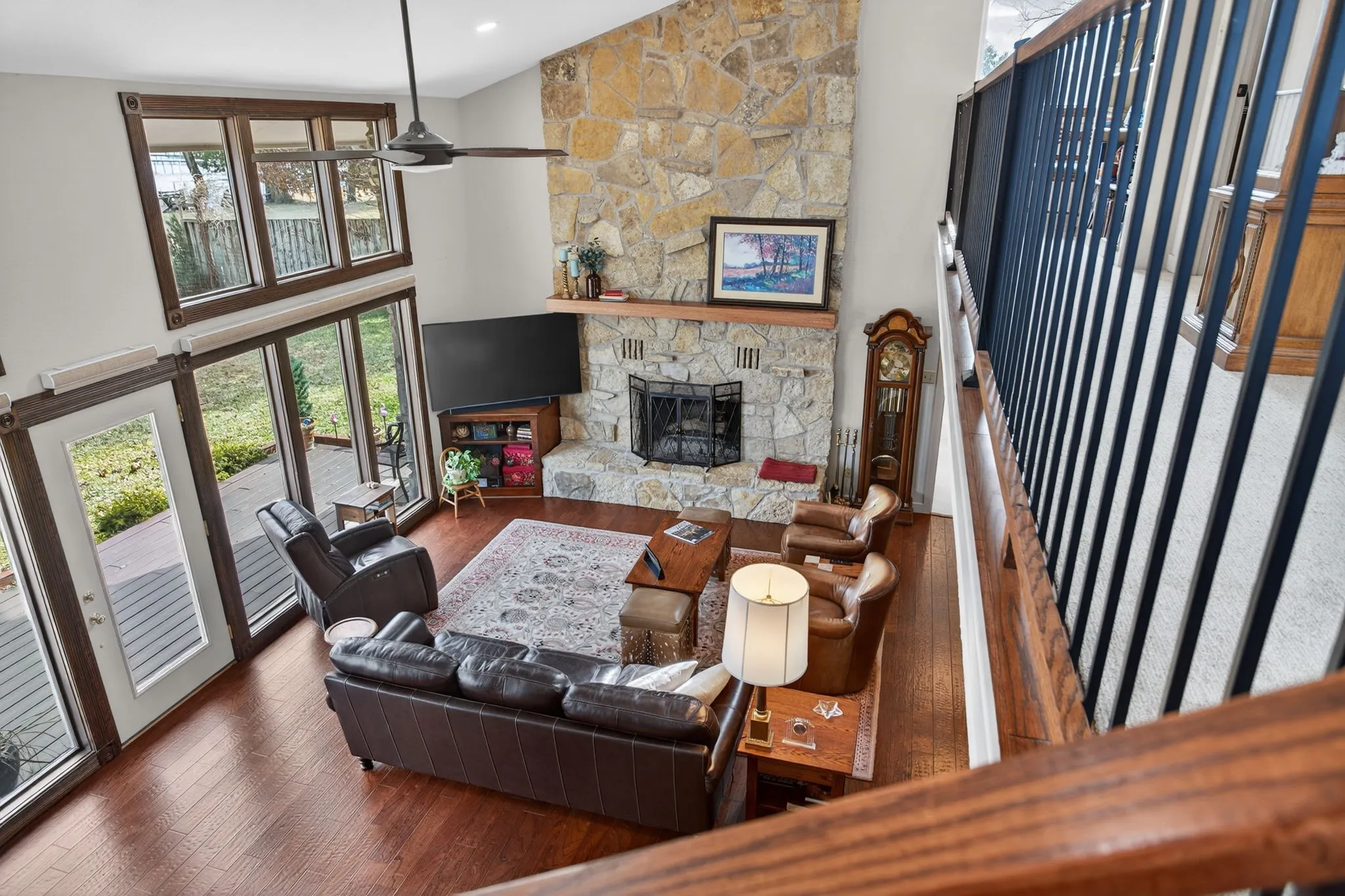 View from Top of Staircase