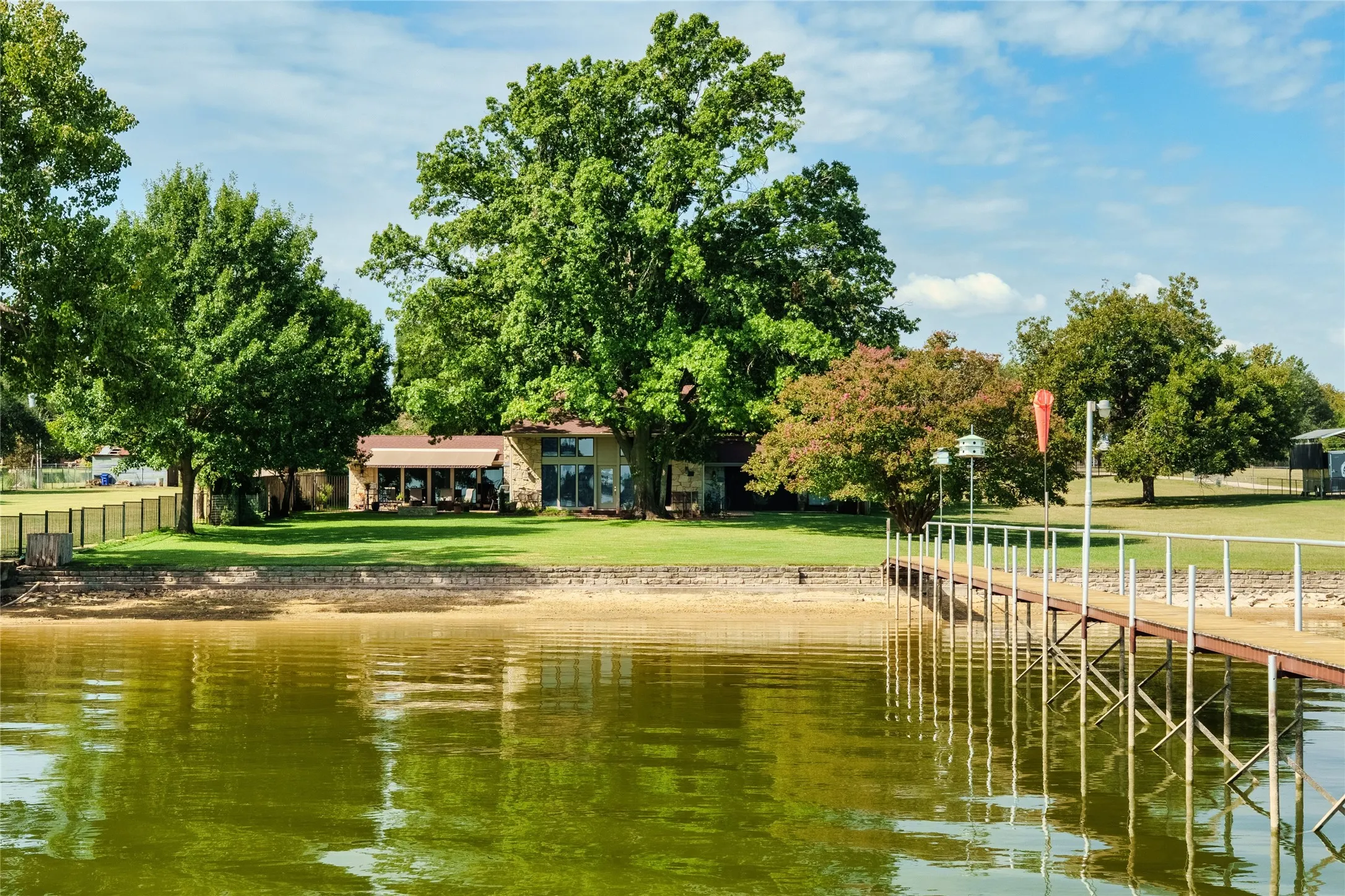 View from the lake