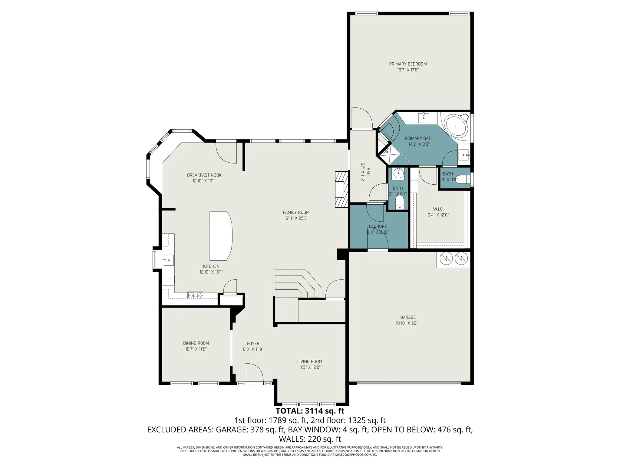 Main Level Floor Plan