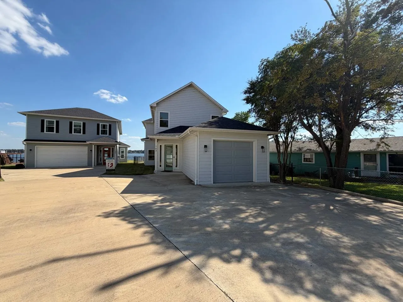 Traditional-style home with driveway