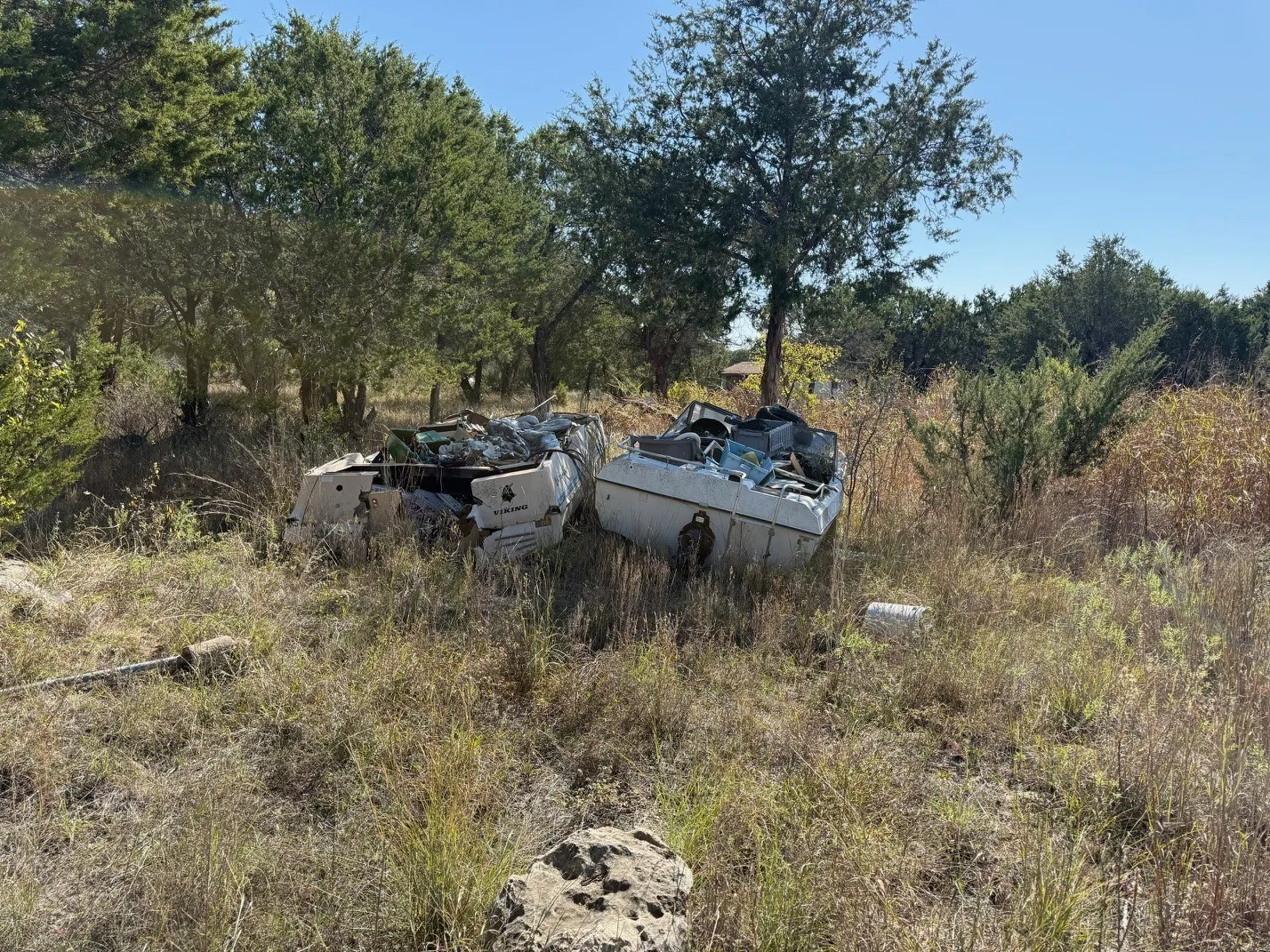 Debris needs removal