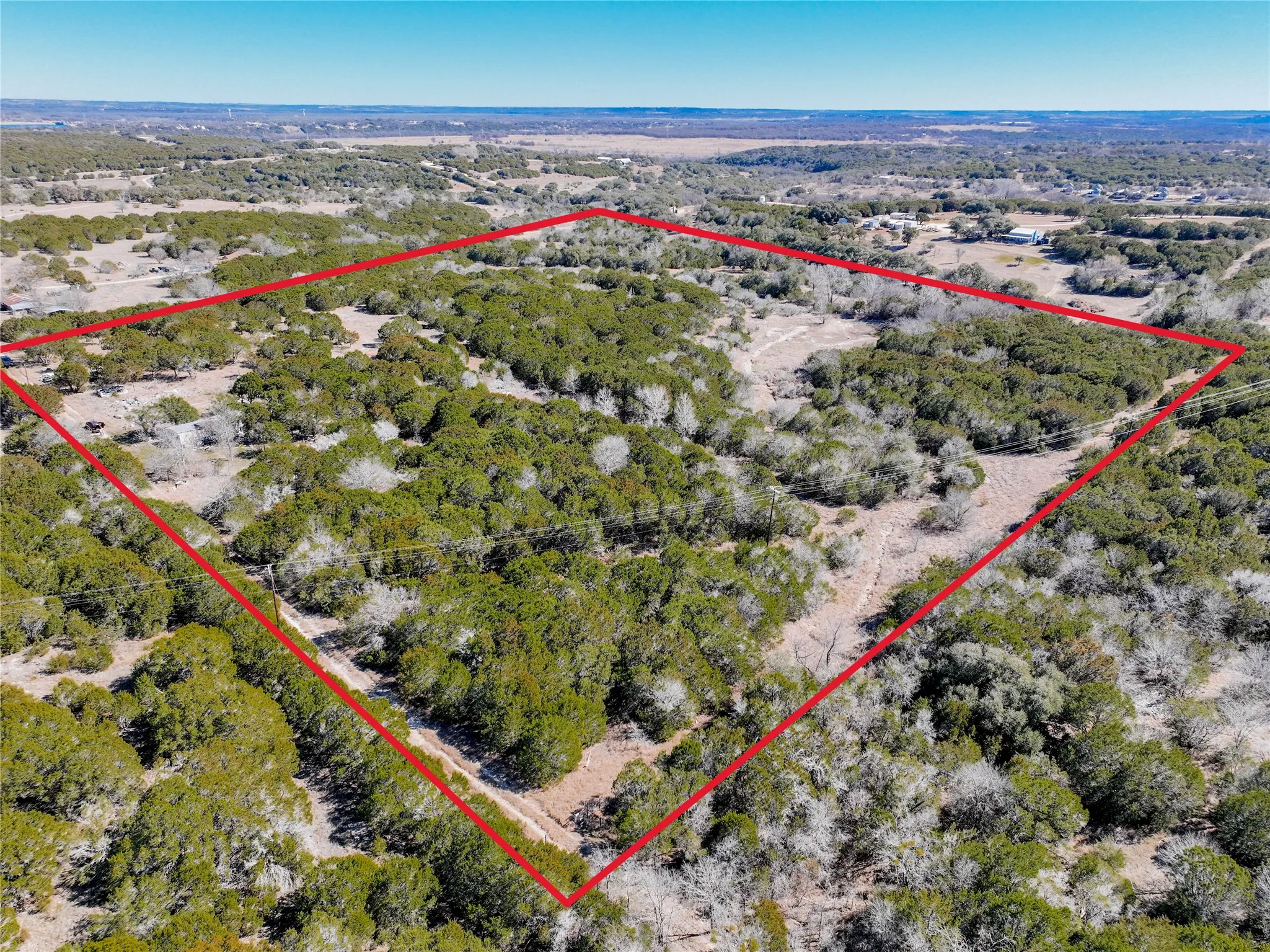 Approximate property lines.