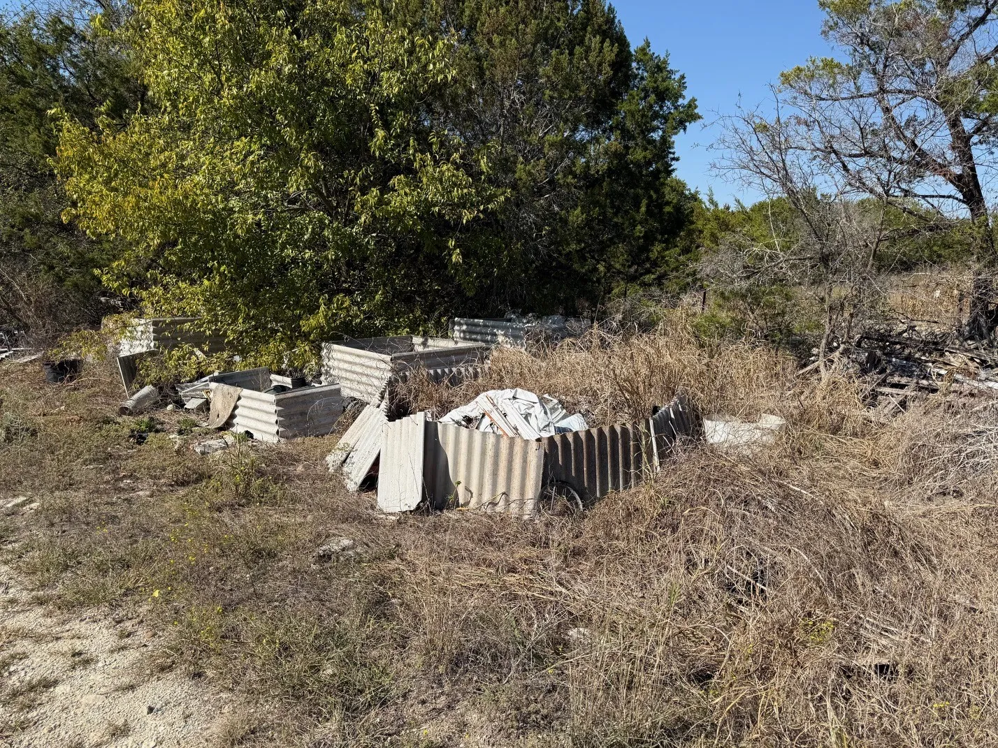 Debris needs removal