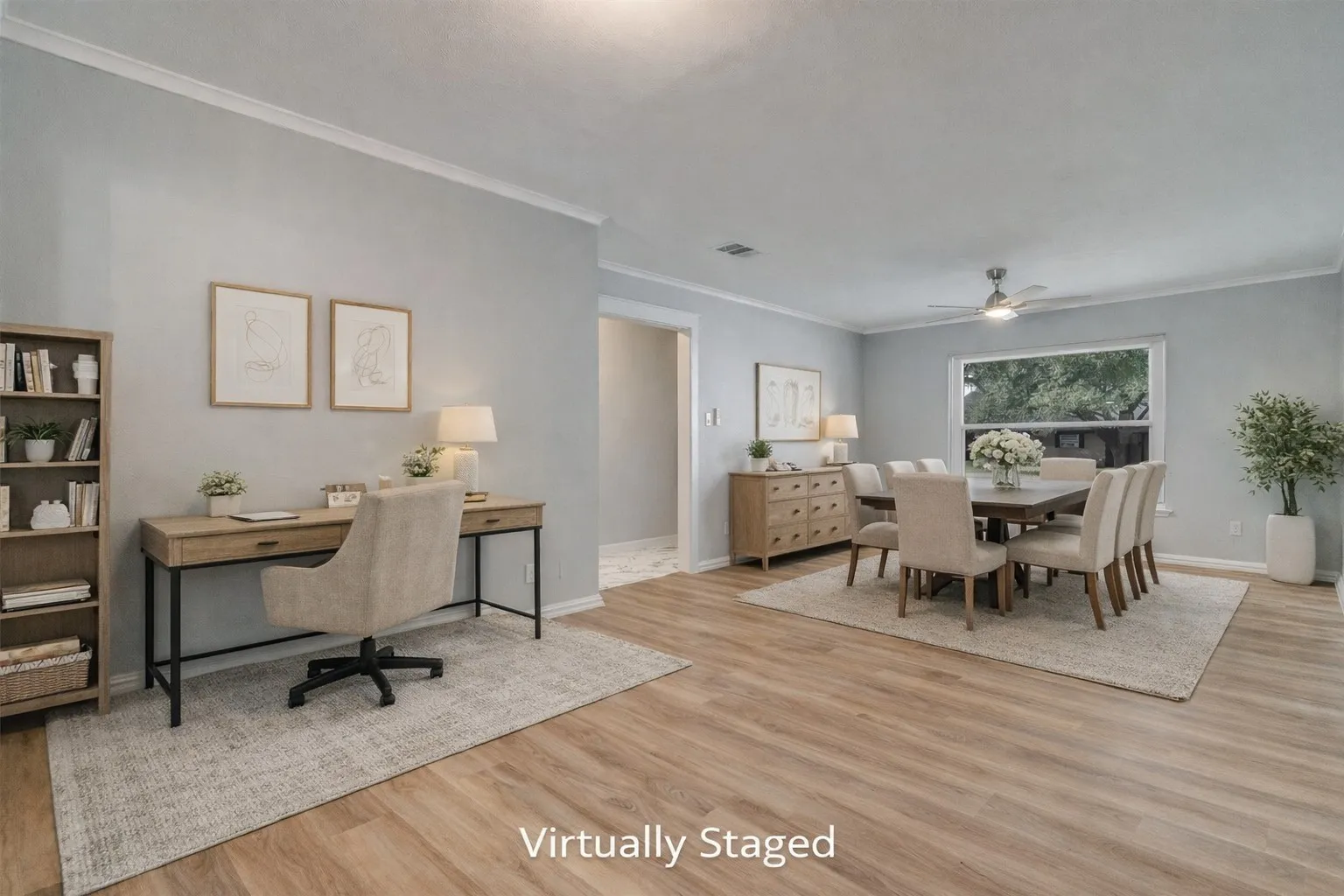 This area could be a second living room, game room, formal dining or office! Very versatile!