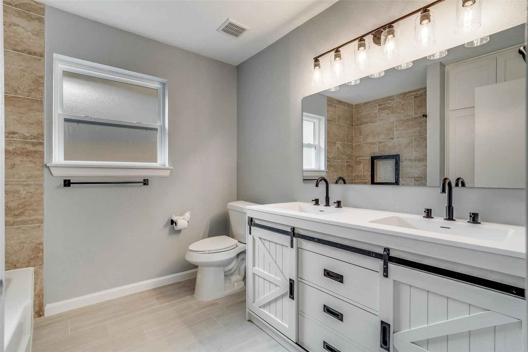 Updated bathroom!