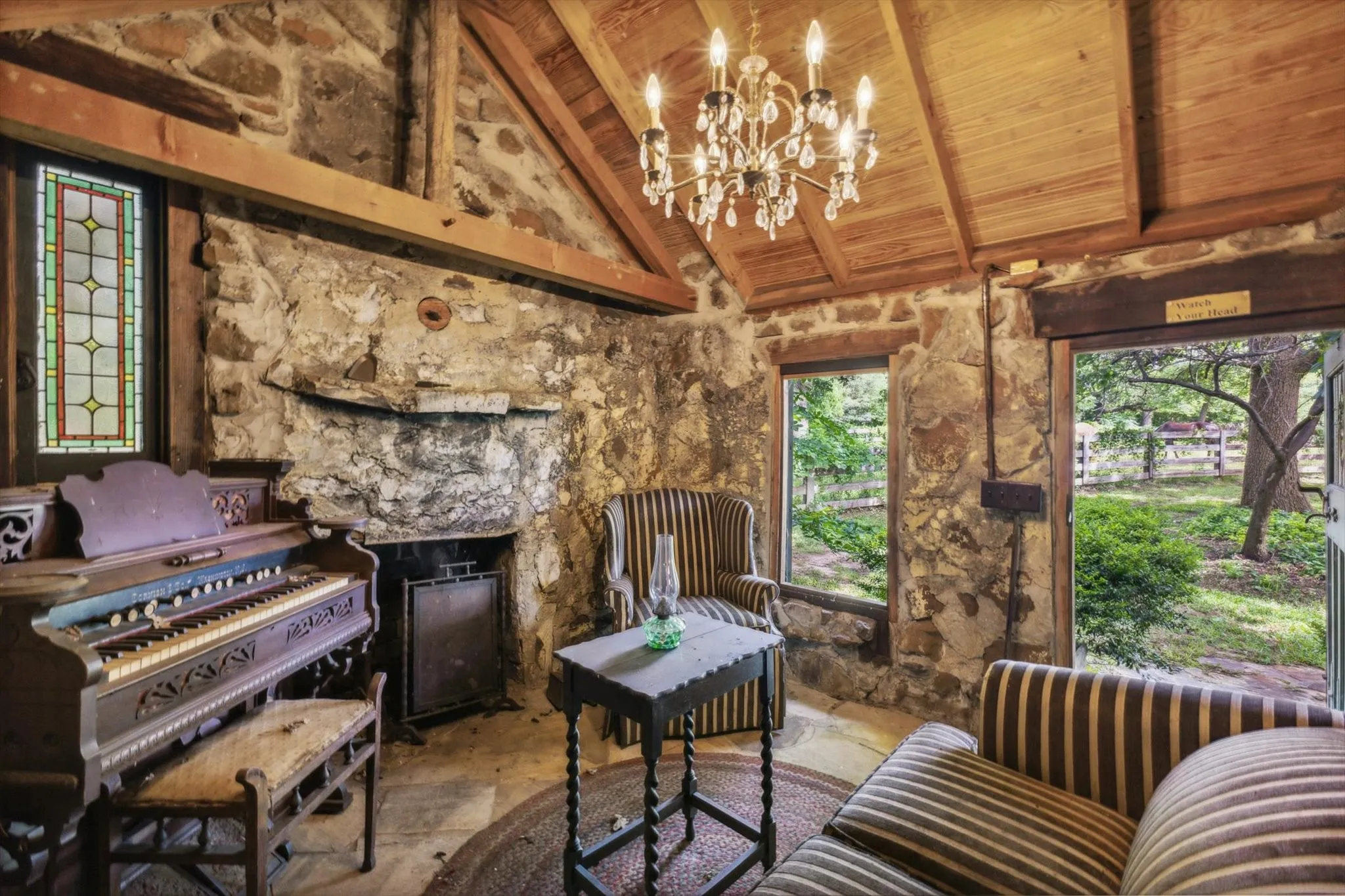 Casita interior.