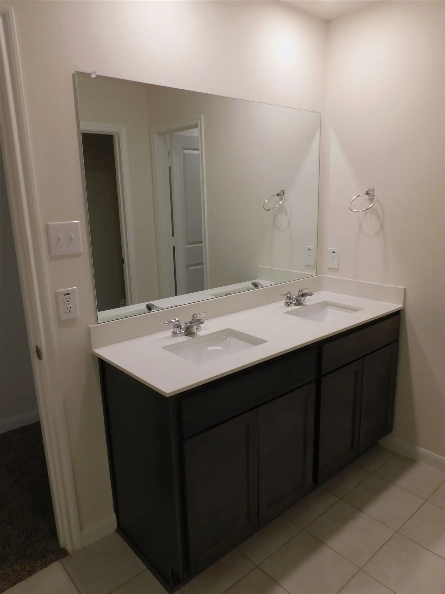 Primary Double Vanity