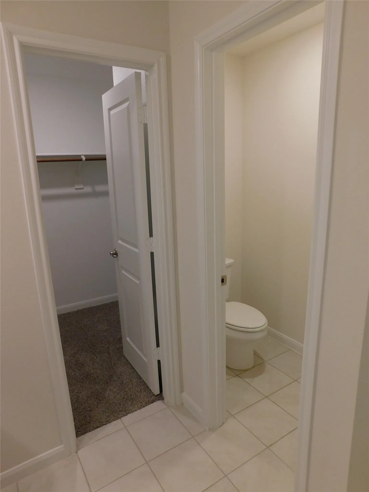 Private Toilet and Closet Entrance