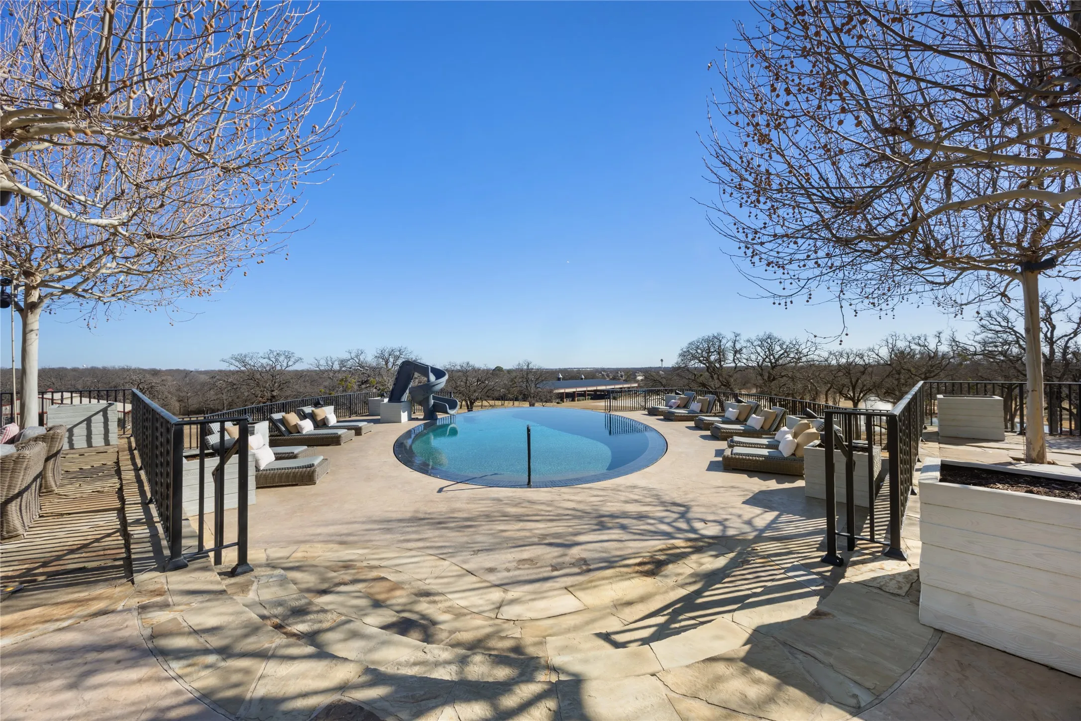 Lamberts Designed Pool in 2018 with Water Features and Scenic Views