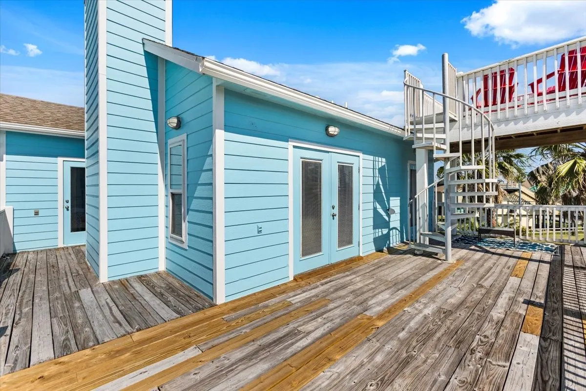 View of deck