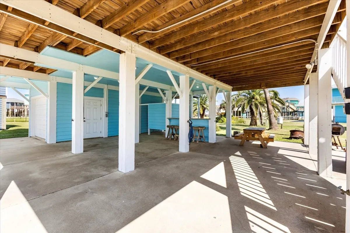 View of patio