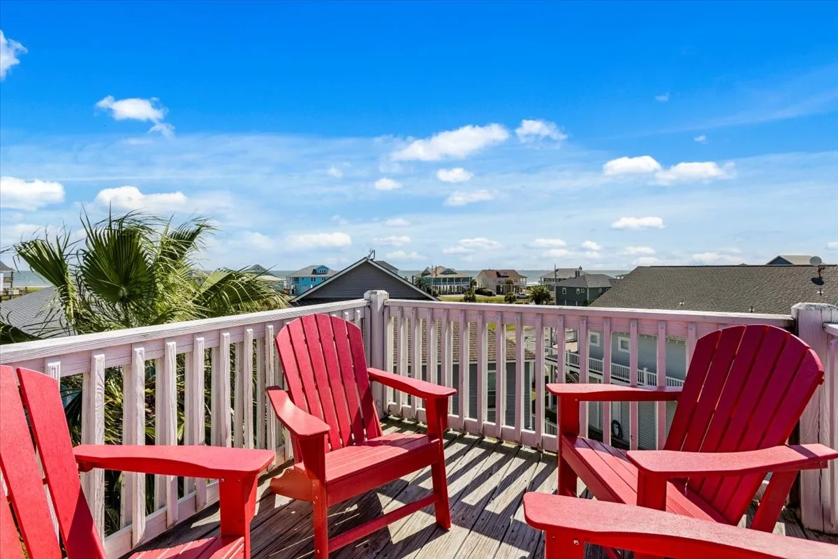 View of deck