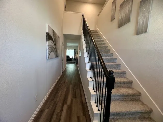 Entrance from the front door.
