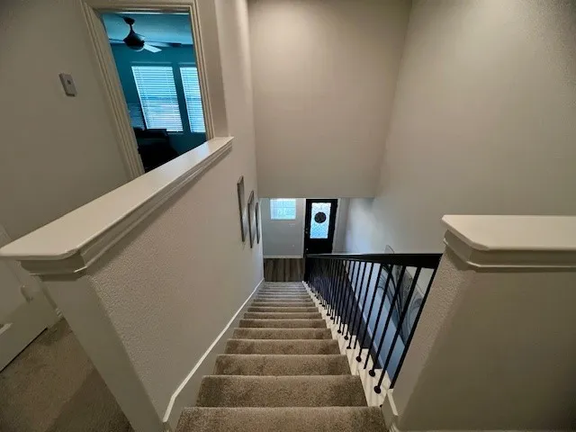 View from upstairs.