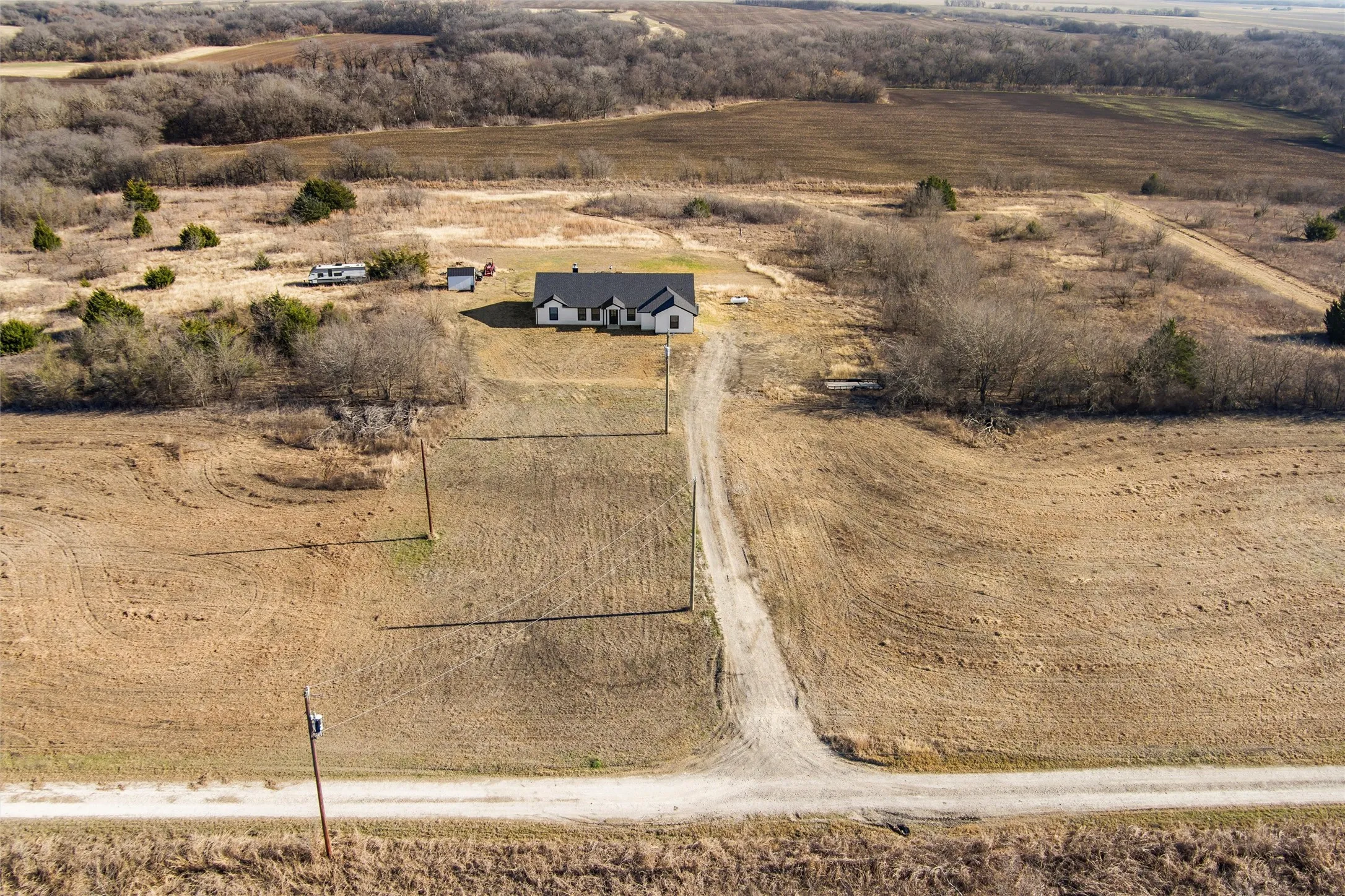 Home is on Adjacent property