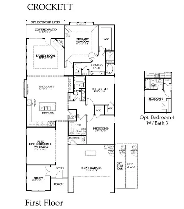 Crockett Floorplan