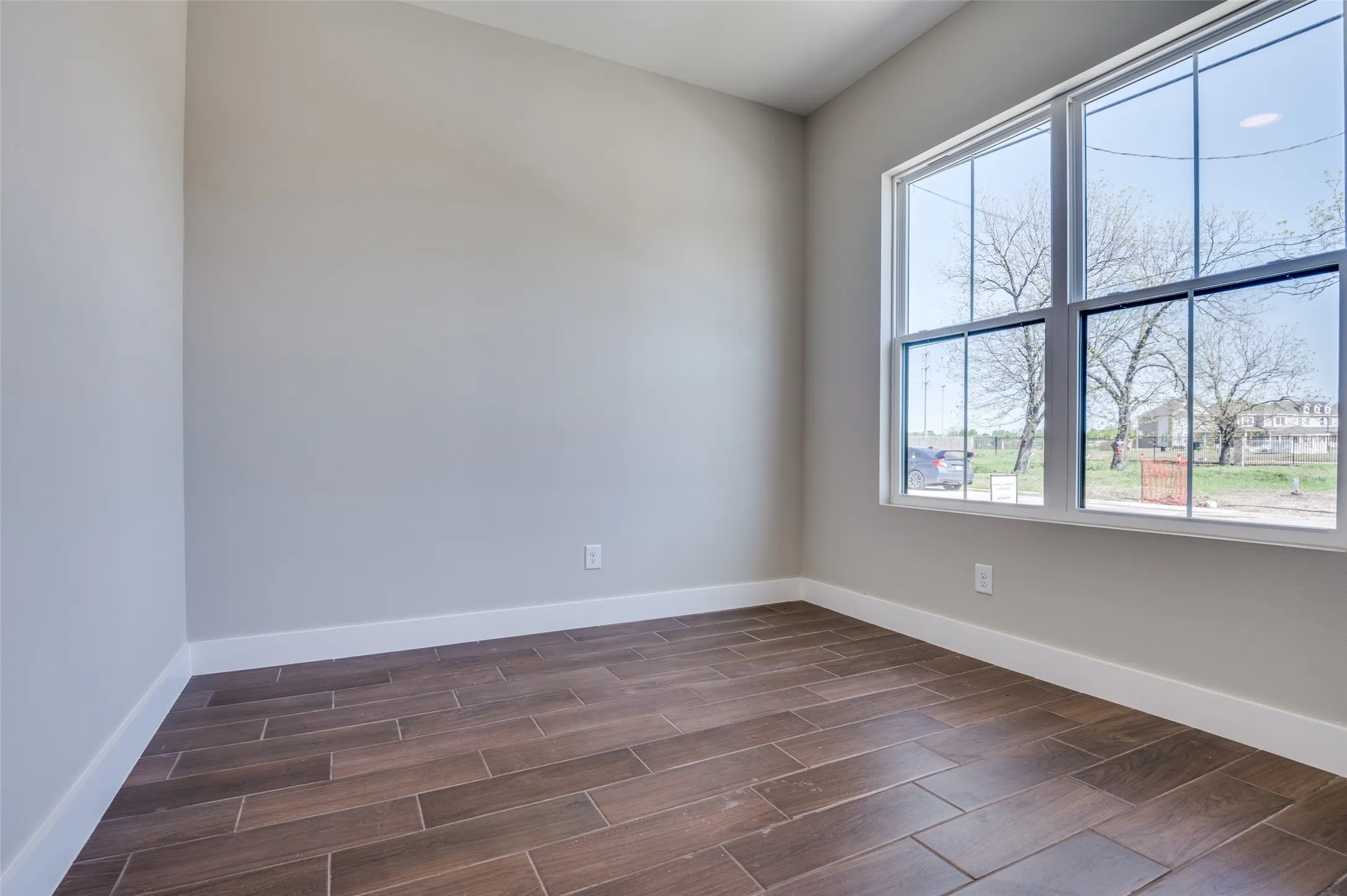 Low maintenance tile floors in office