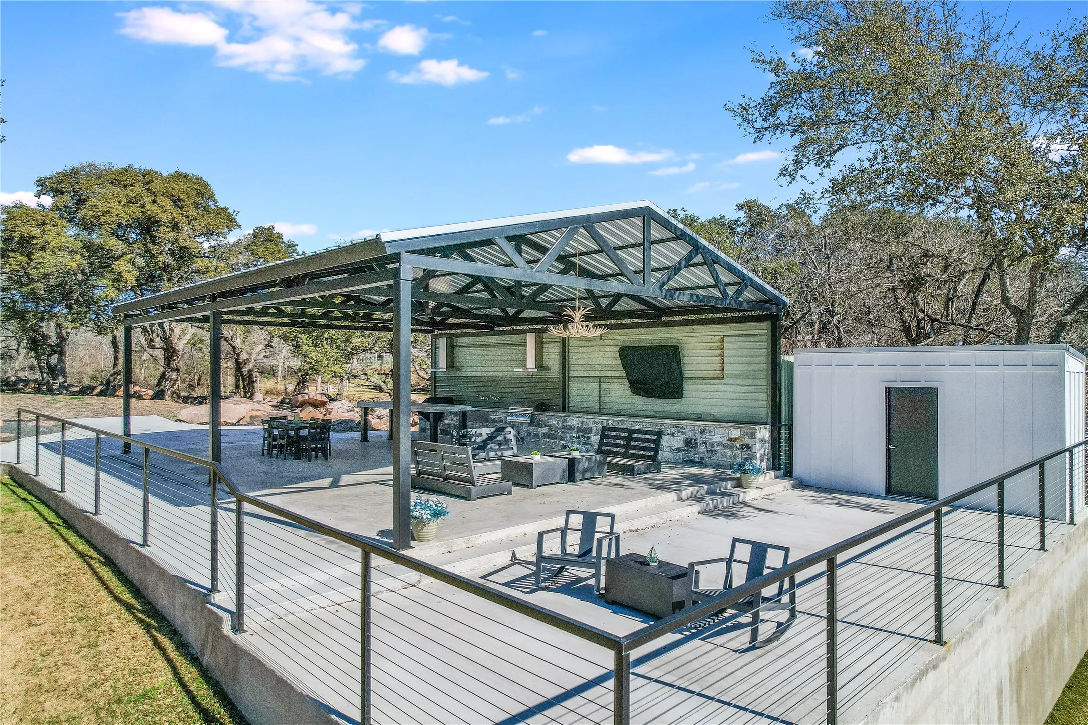 Single Family Residence For Sale in Llano County , 2403 Cherry Lane, Kingsland, Texas 78639, 4 Bedrooms, 4 Bathrooms, 2 Garage spaces, 2,932 Sqft, built in 2022, New Construction - Complete, Price $995,000, mls#21163525, Real Estate Agent in Kingsland, Homes For Sale in Llano county, Homes For Sale in Kingsland, Realtor in Kingsland Texas, Real Estate Brokerage Independent Realty Texas, Luminita Cordes Realtor