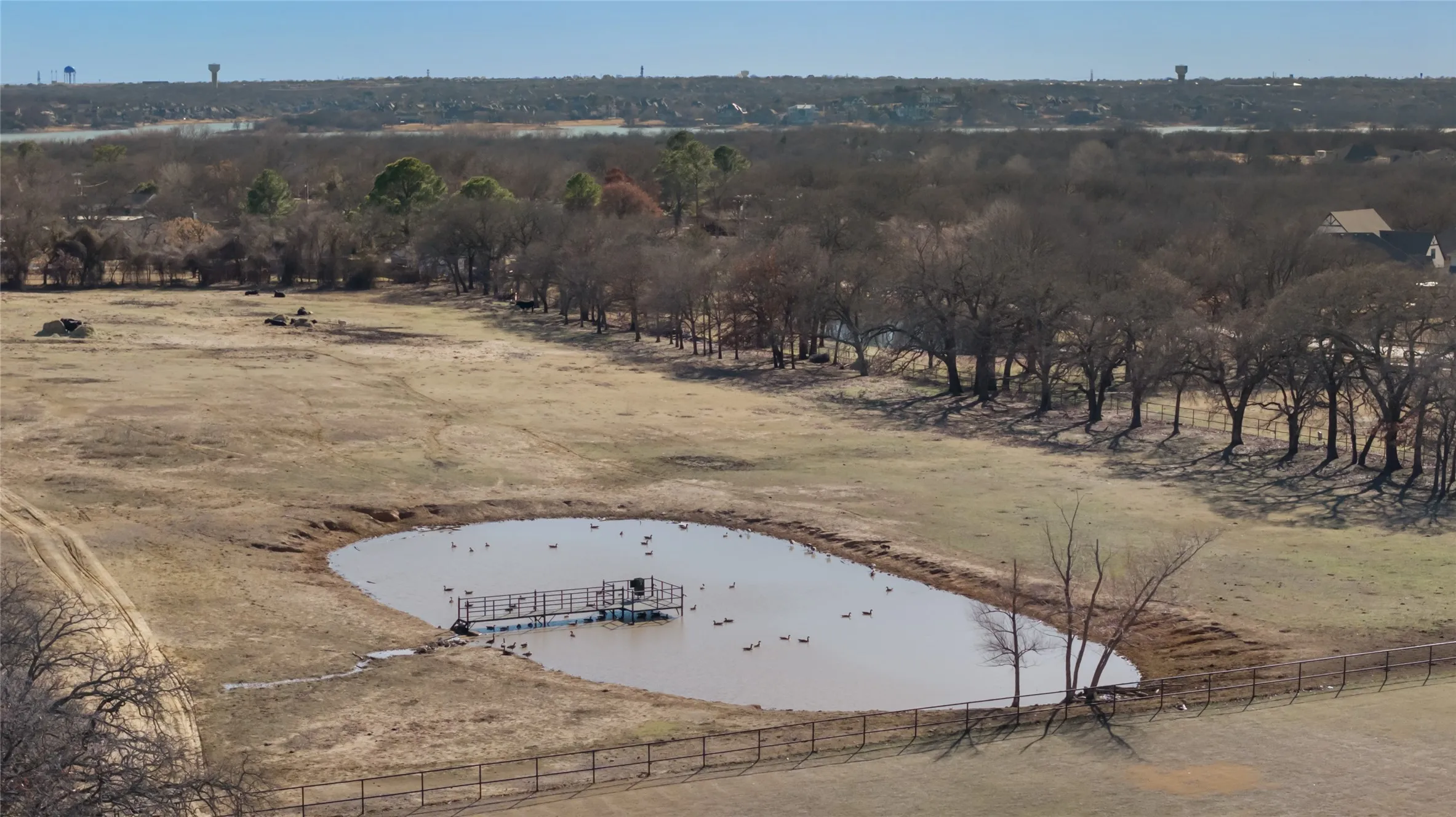 Beautiful Pond on Property