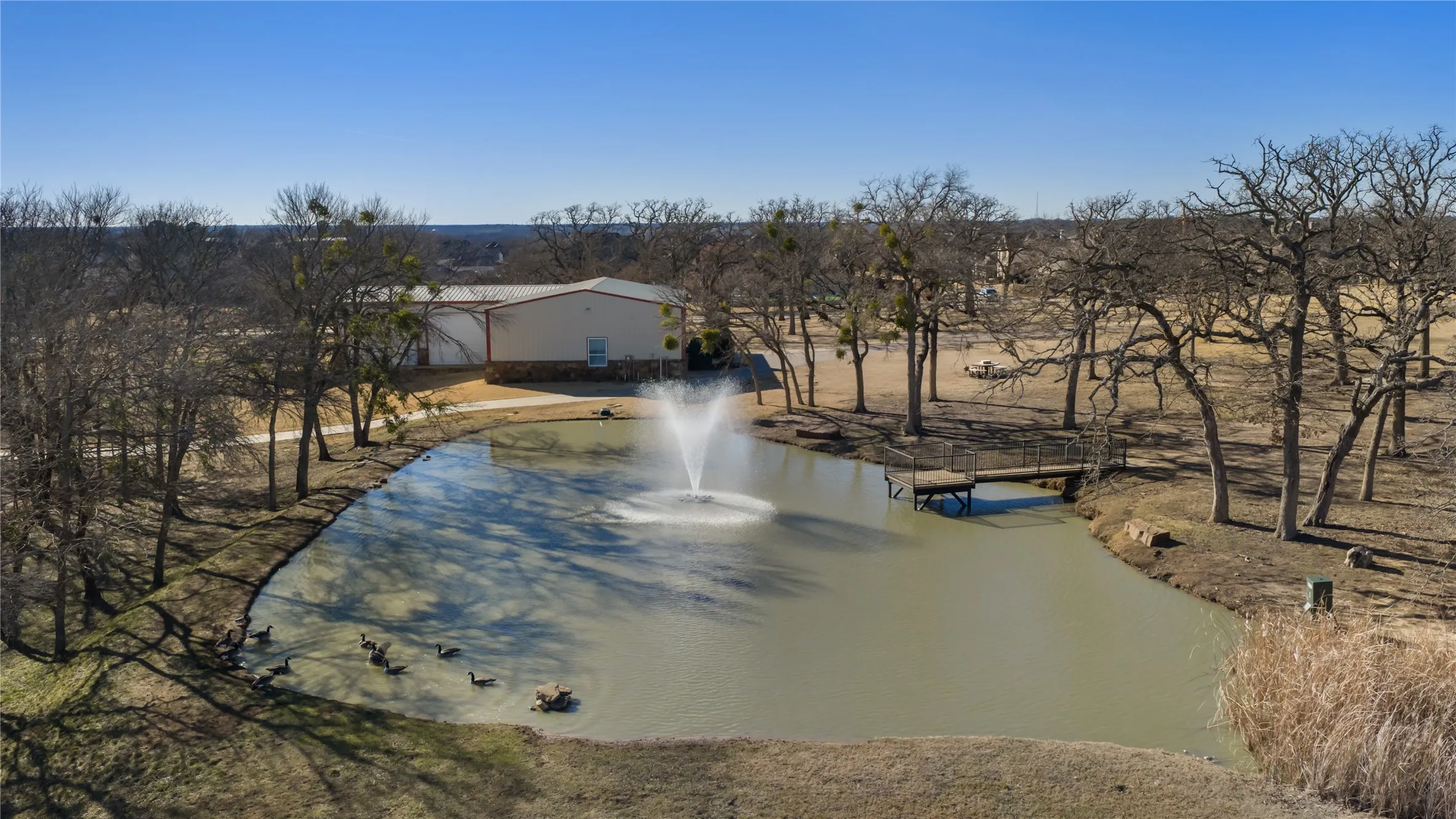 Beautiful Pond on Property