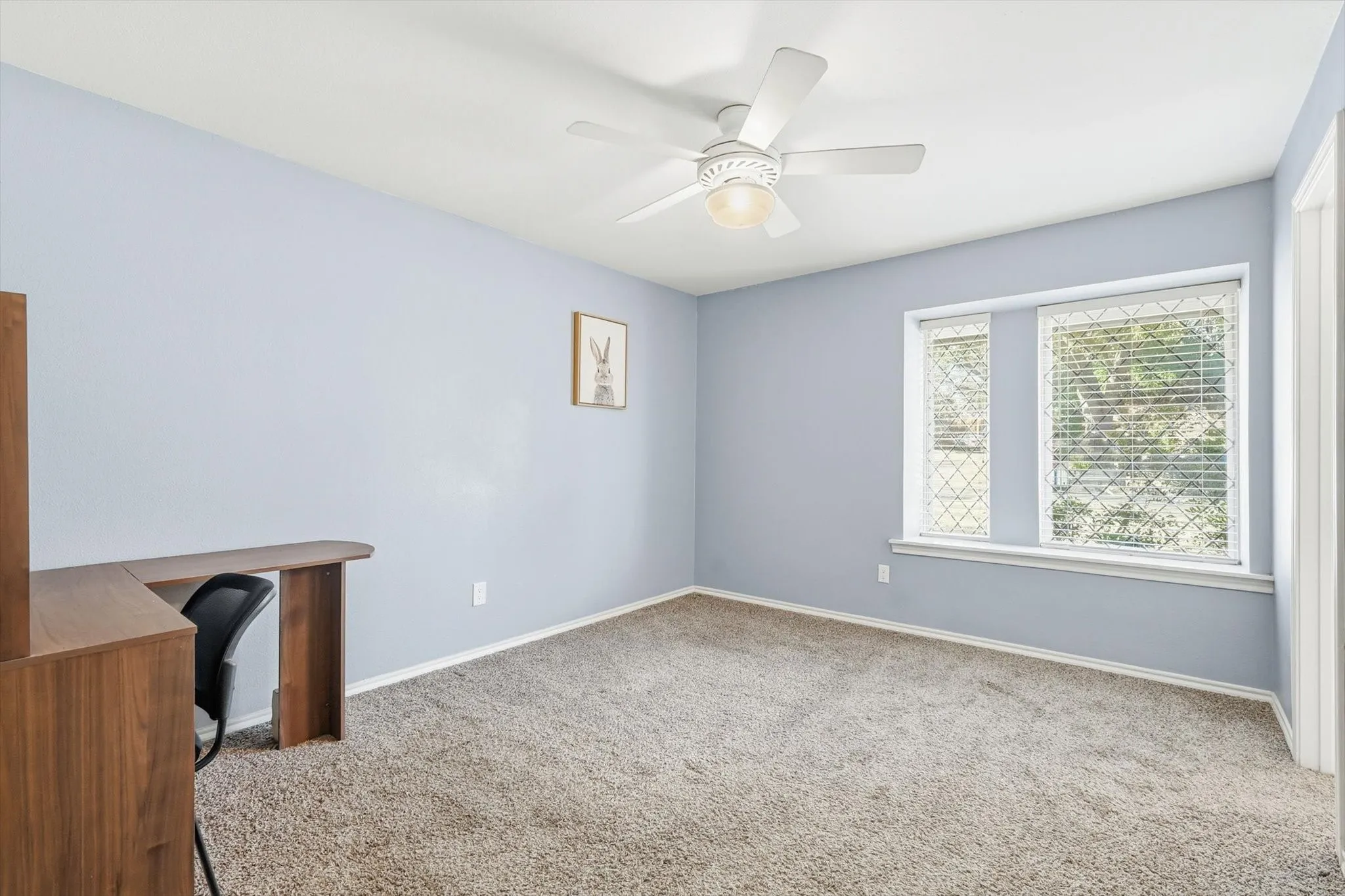 Comfortable second bedroom