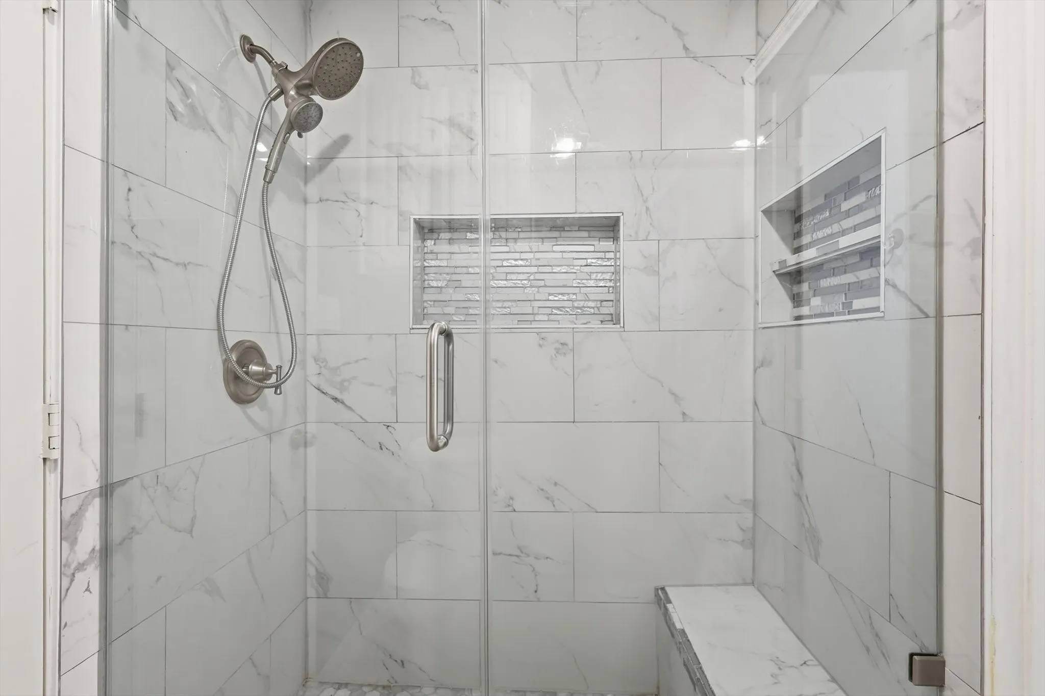 Beautiful walk-in shower