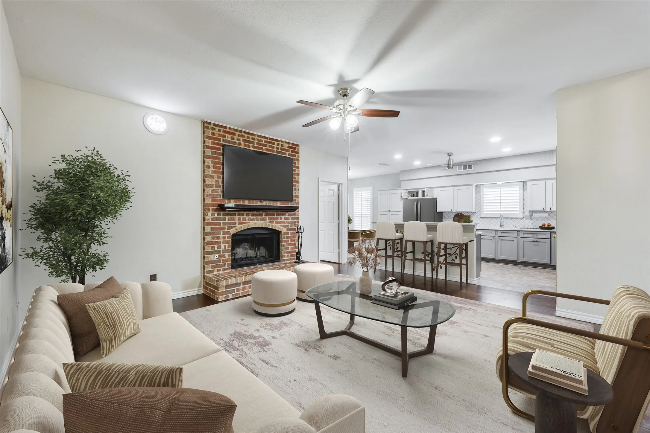 Den - Family room conveniently located
