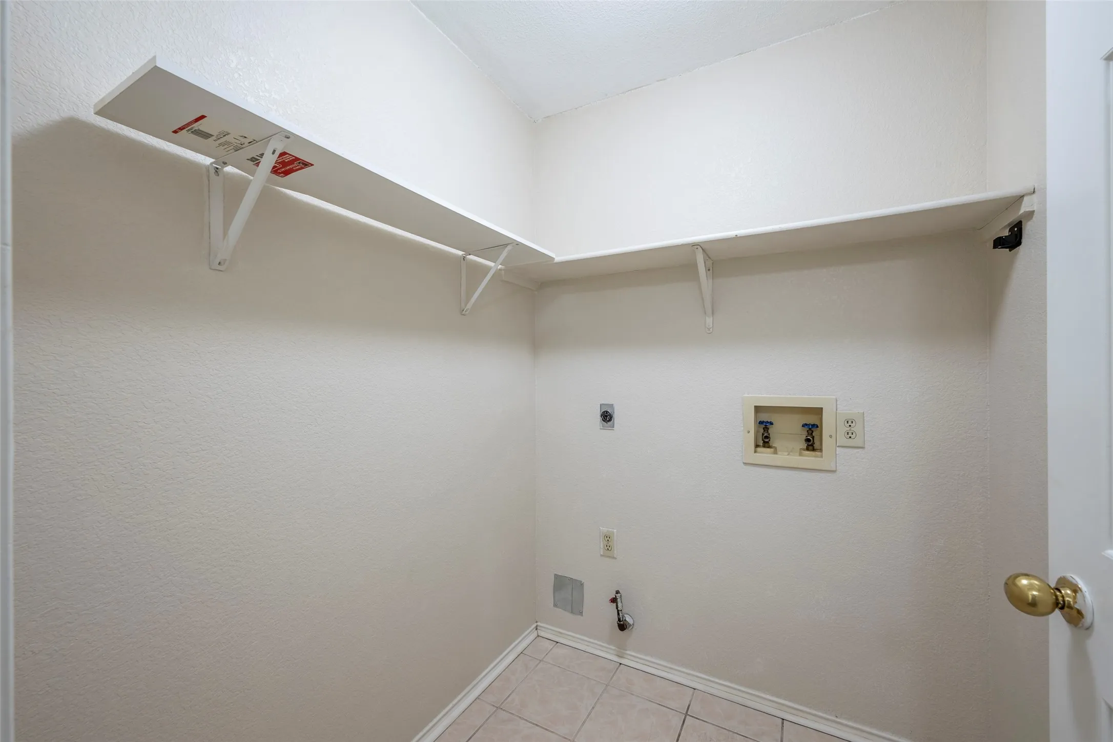 Laundry on main floor close to garage