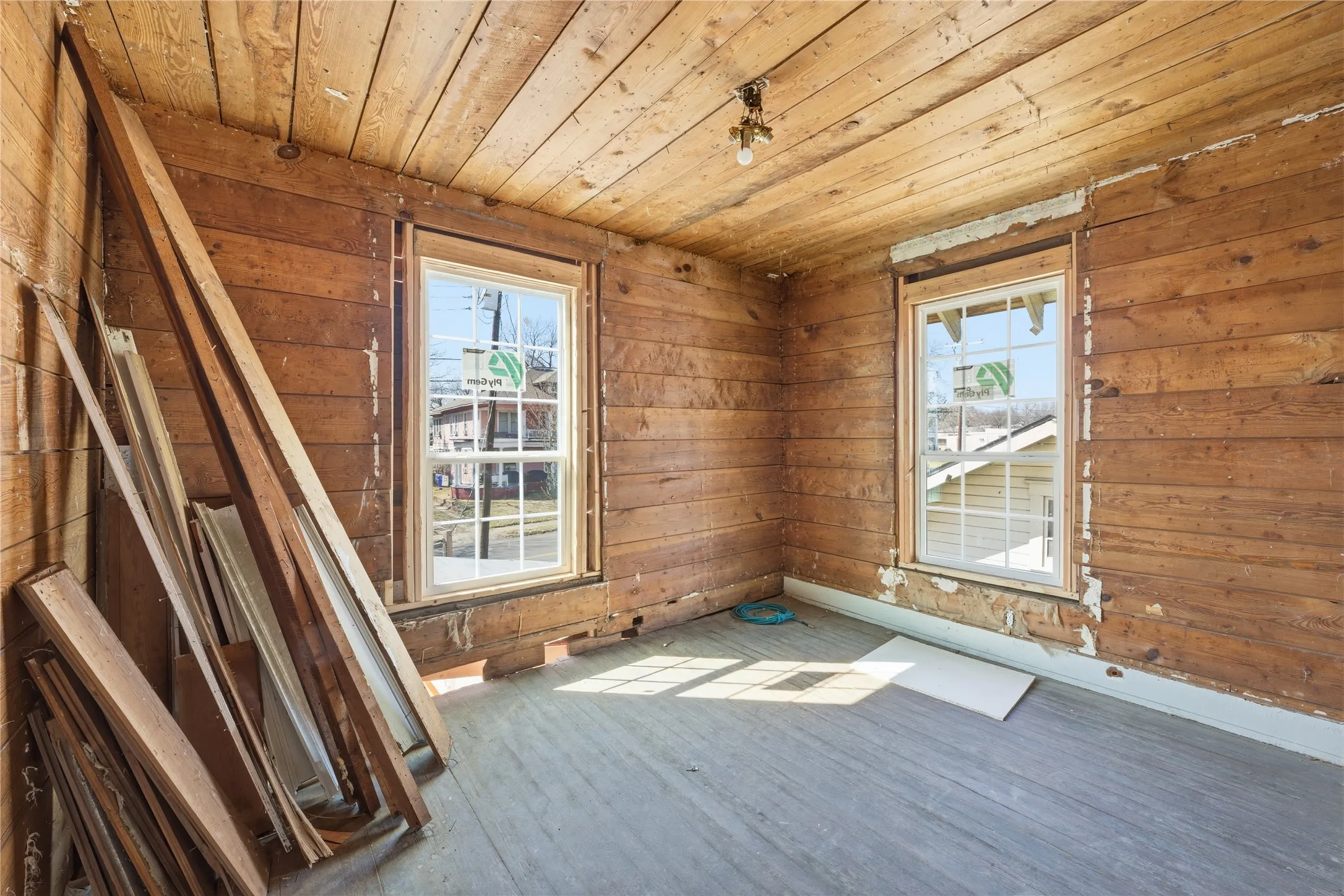 Upstairs room