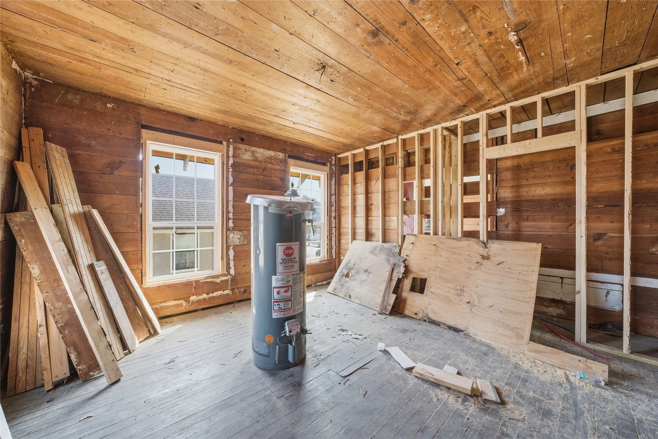 Upstairs room