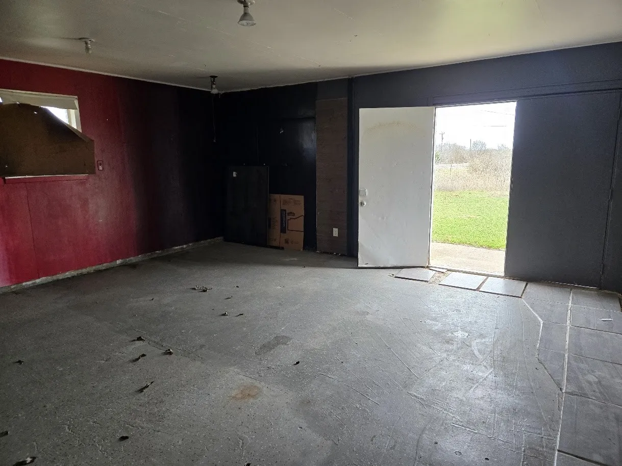 Misc room with a garage