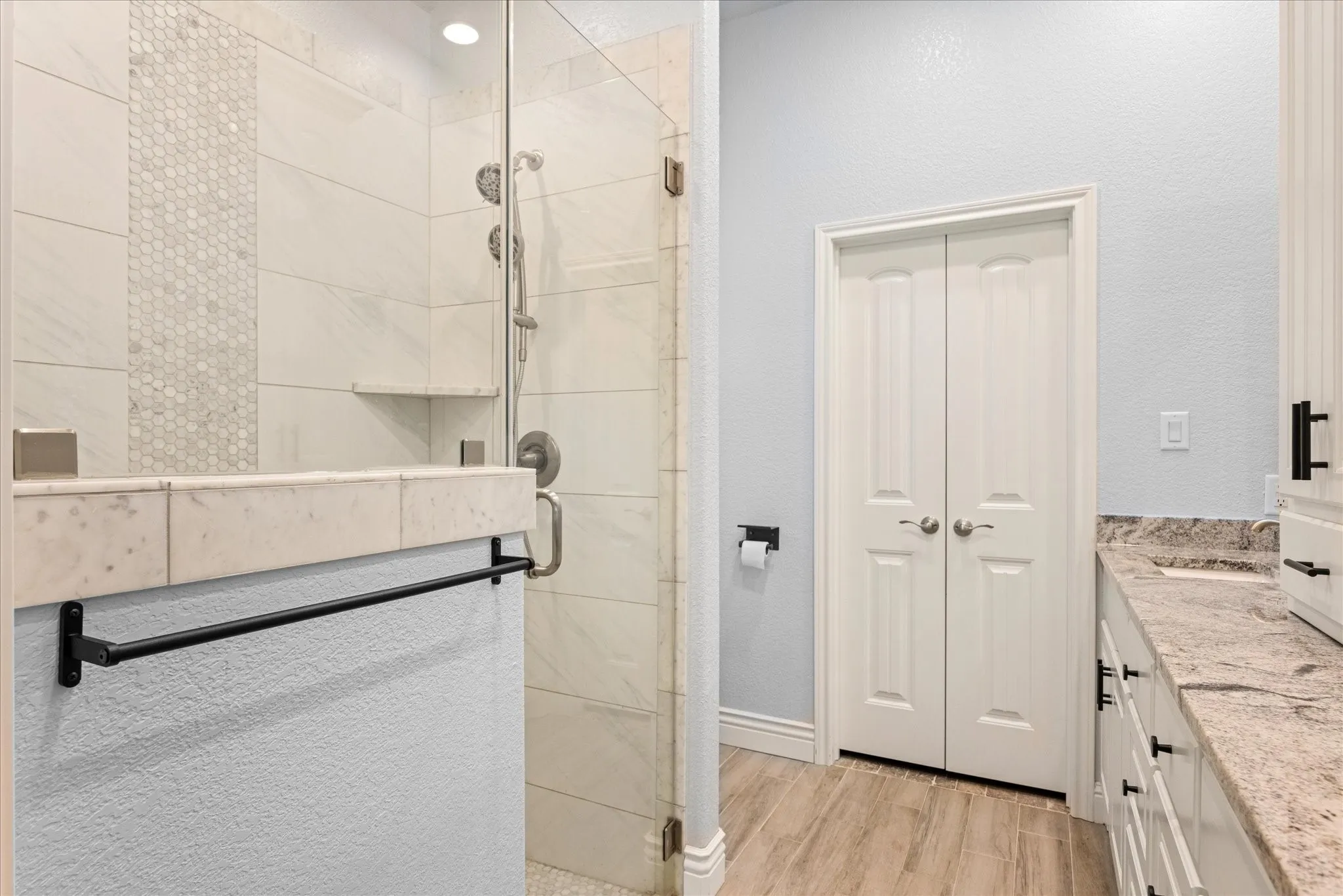 Large shower