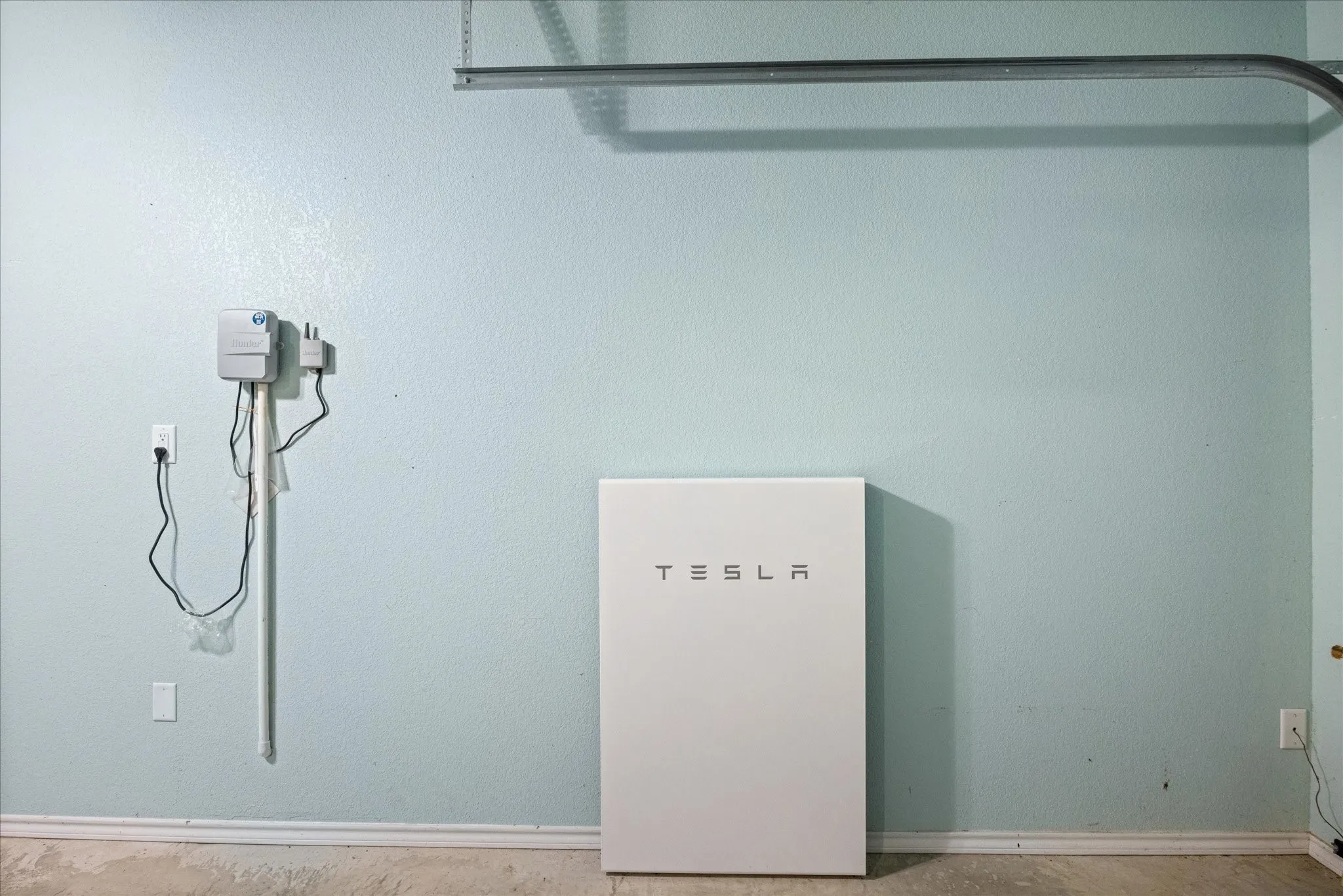 Tesla charging wall