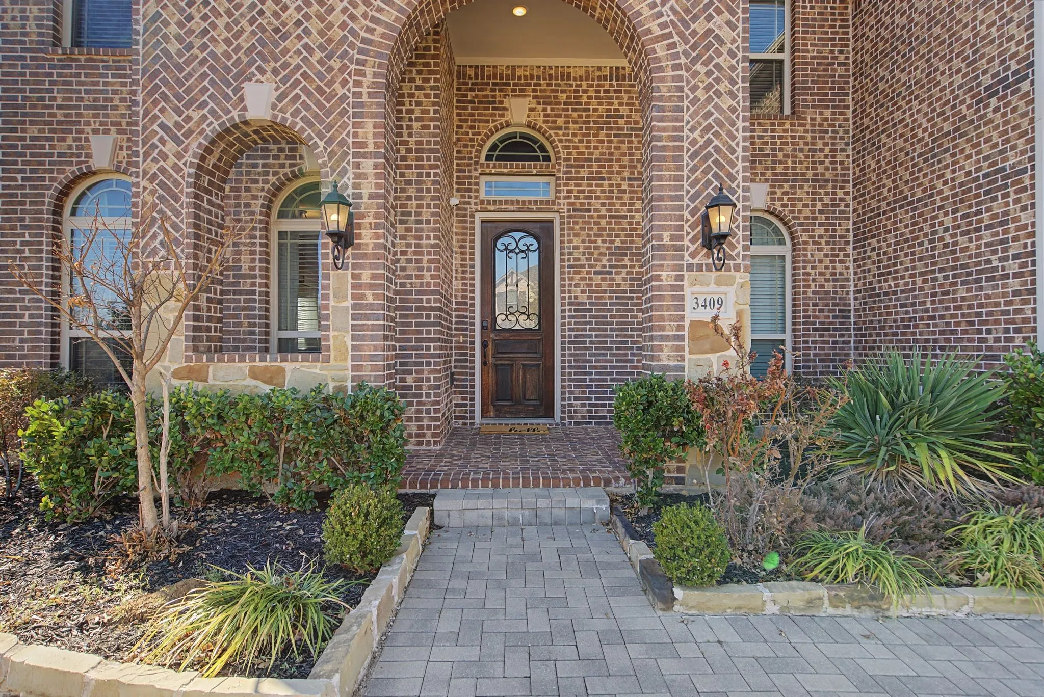 Entrance to property