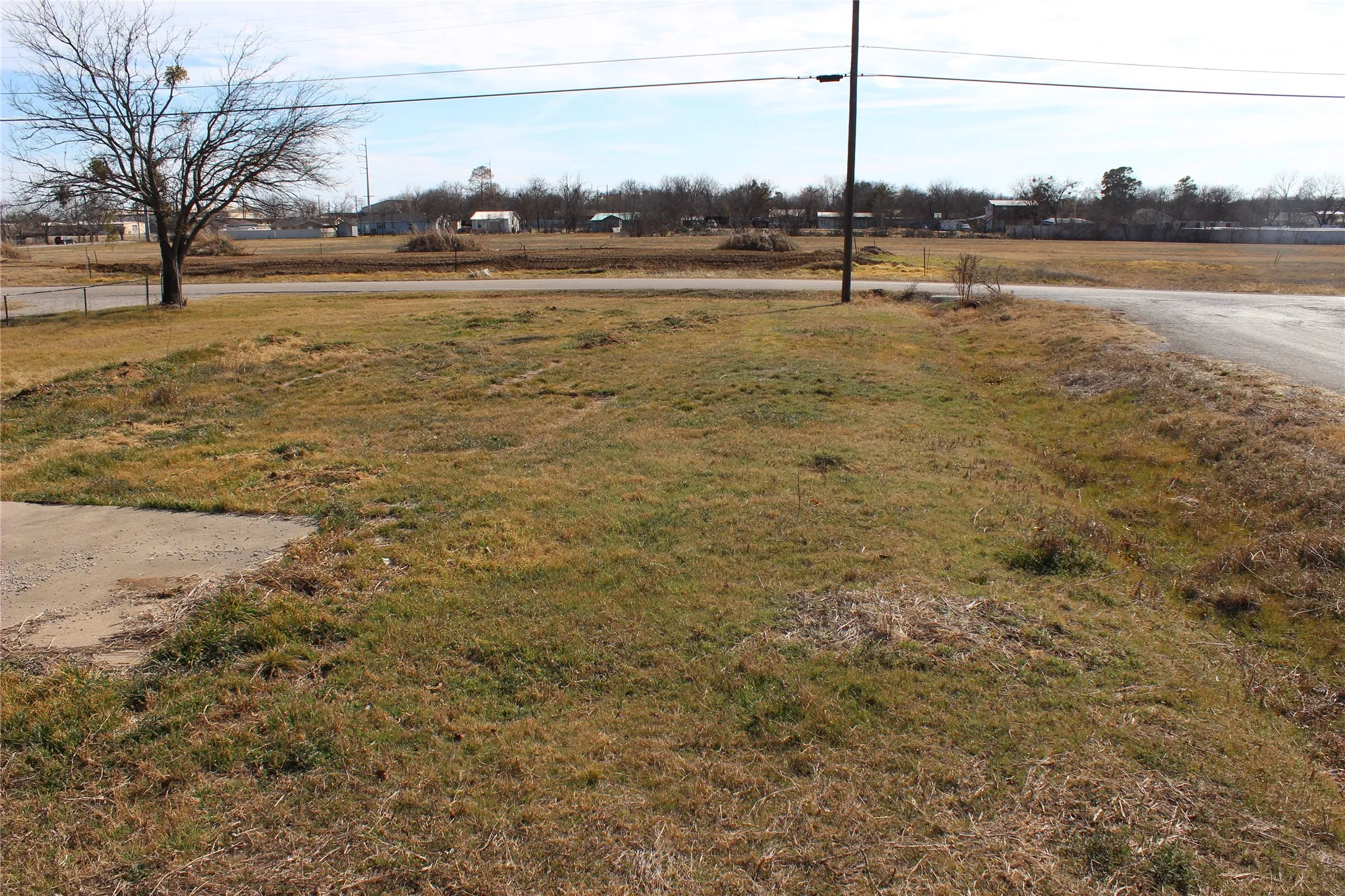 View of Lot from the W