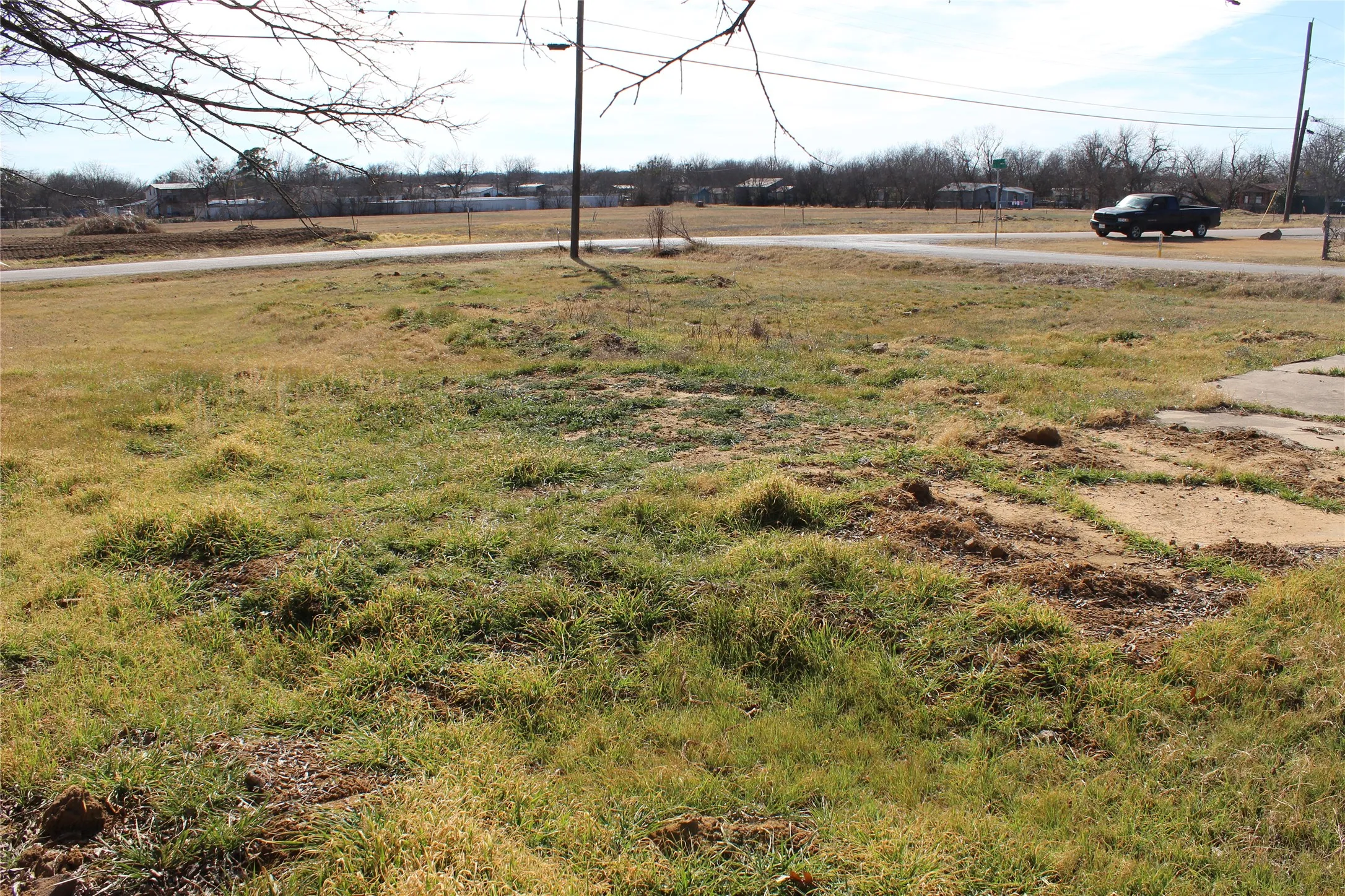 View of Lot from the NW