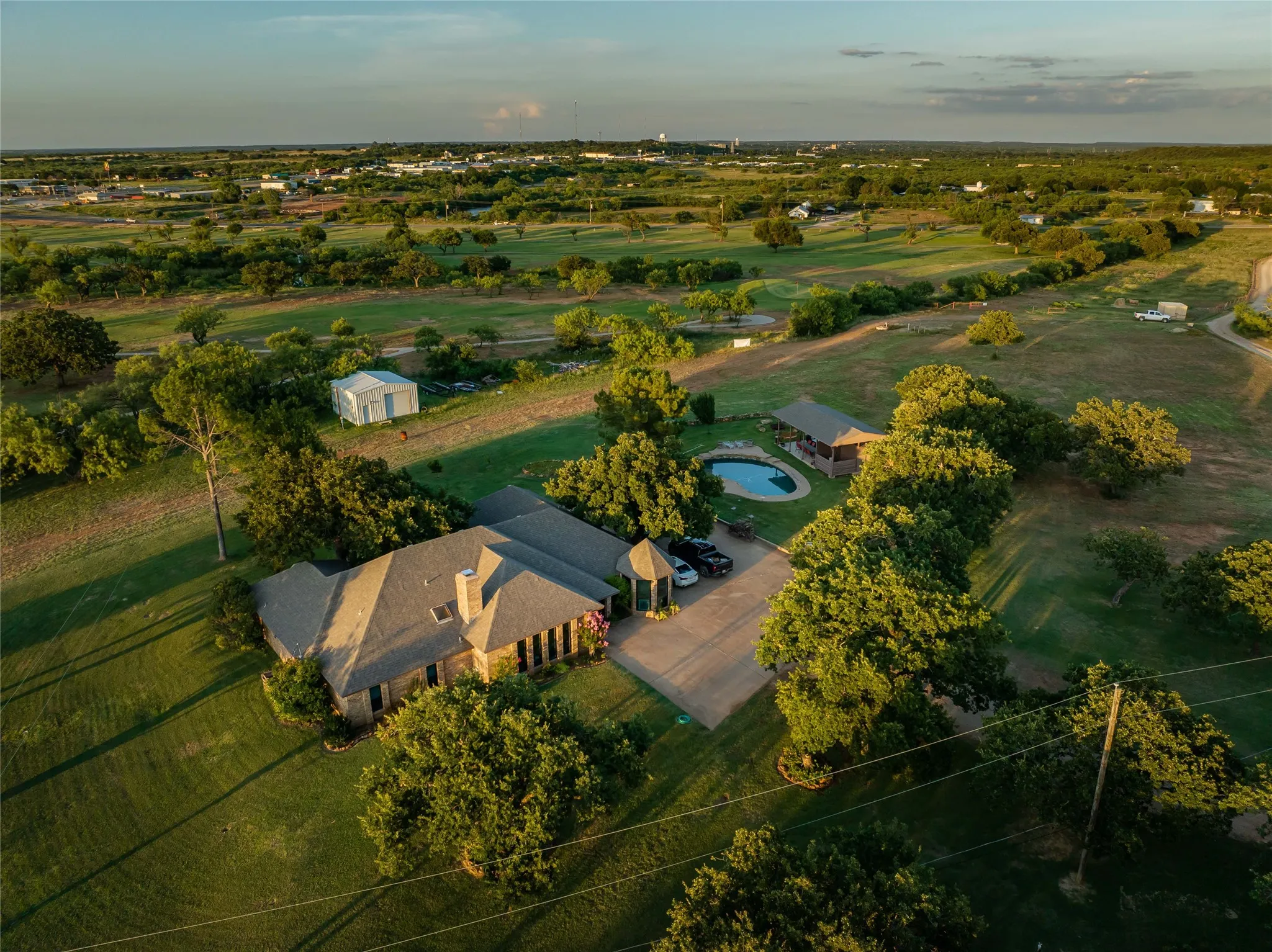 5+Acres located outside the city limits and adjacent to the Breckenridge Golf Course.