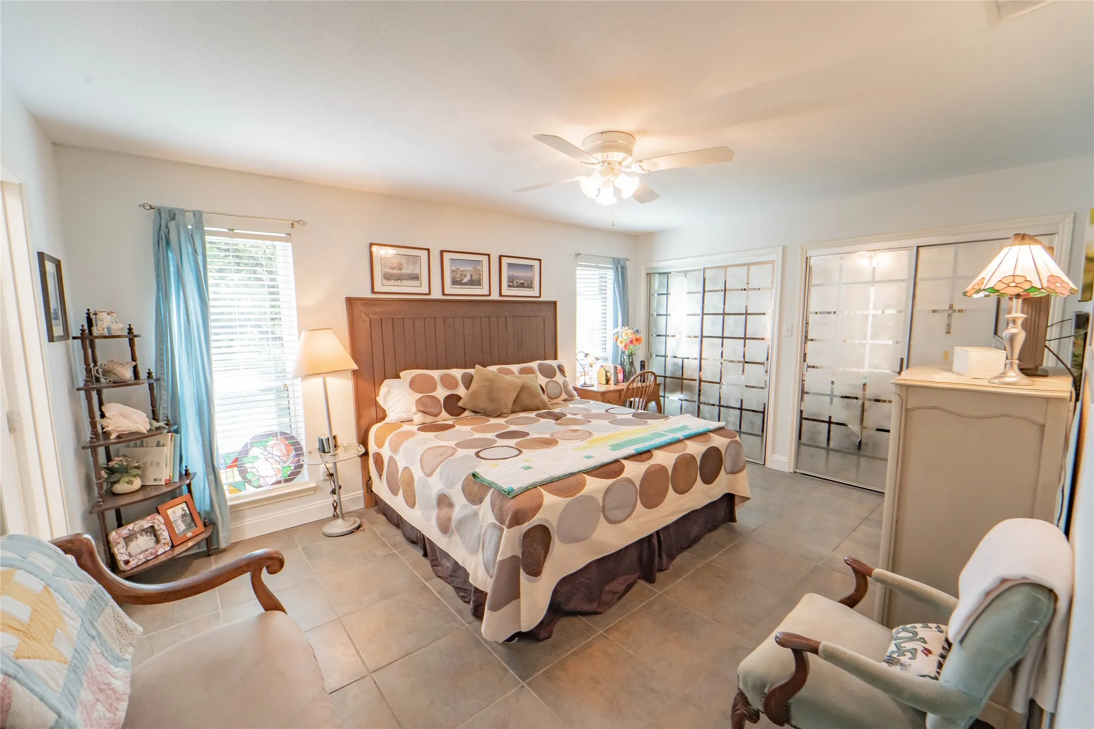 Large Second Primary Bedroom with en-suite, offering large closets and wonderful natural lighting as well-