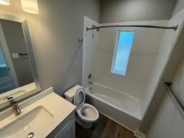 Bathroom in 4 bedroom unit.