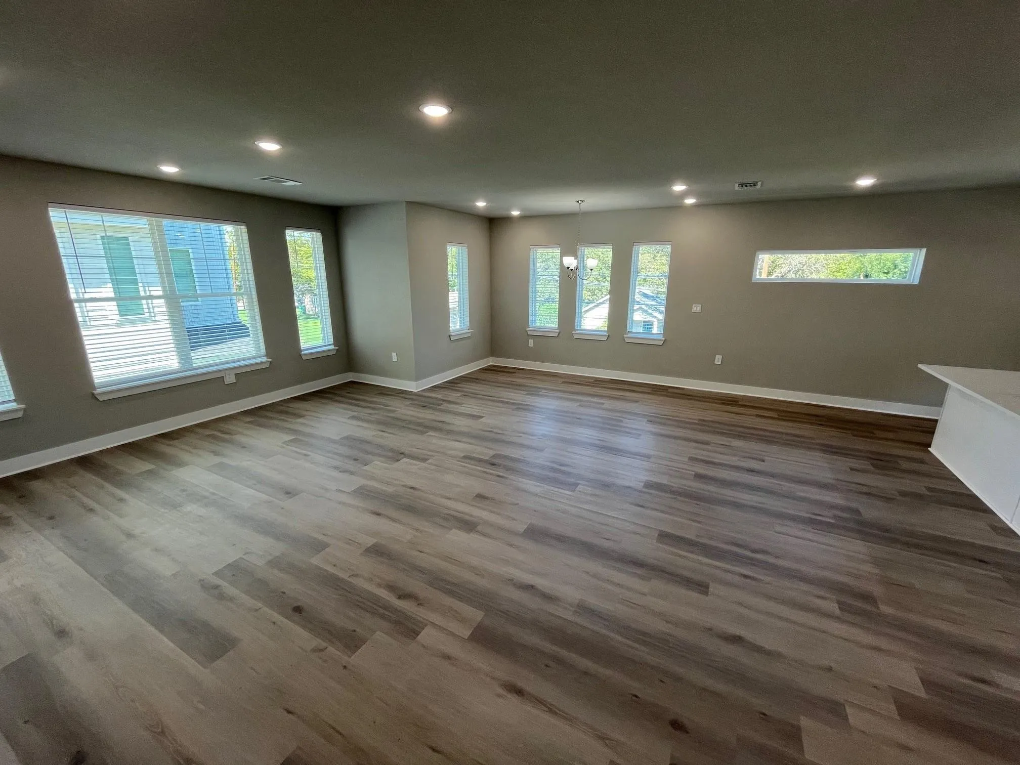 Ex large living with awesome windows for the light and airy feel
