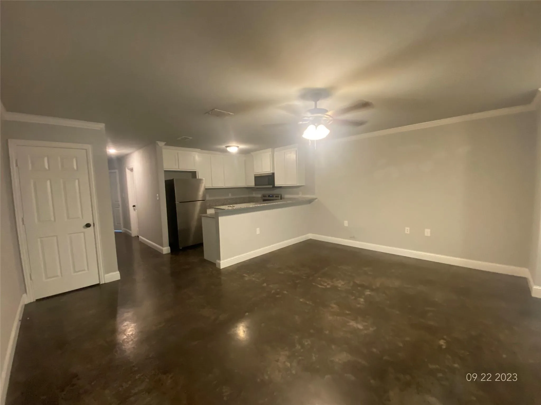 Open floor plan with great areas for placement of furniture