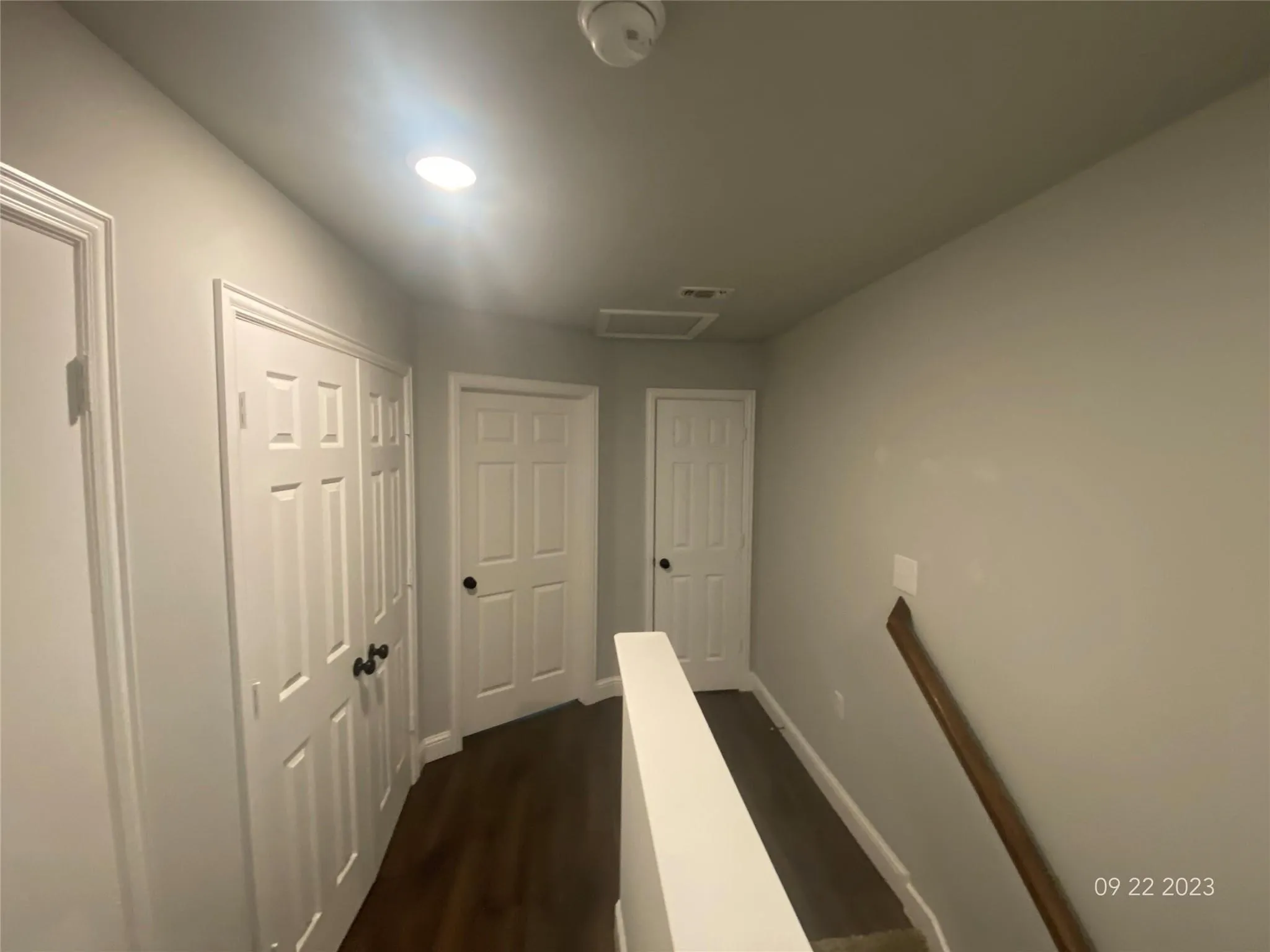 Hallway to 2nd and 3 bedrooms.  Split bedroom arrangement