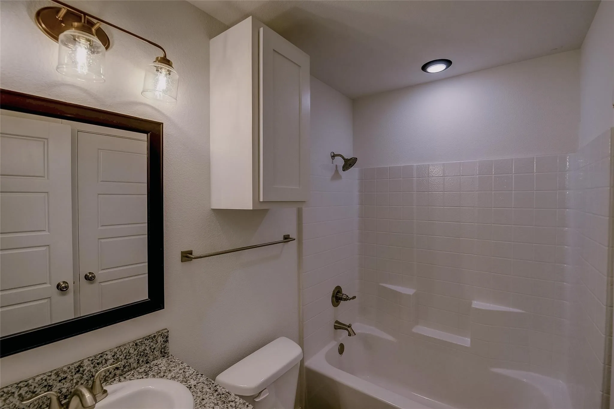 Extra storage area in bedroom