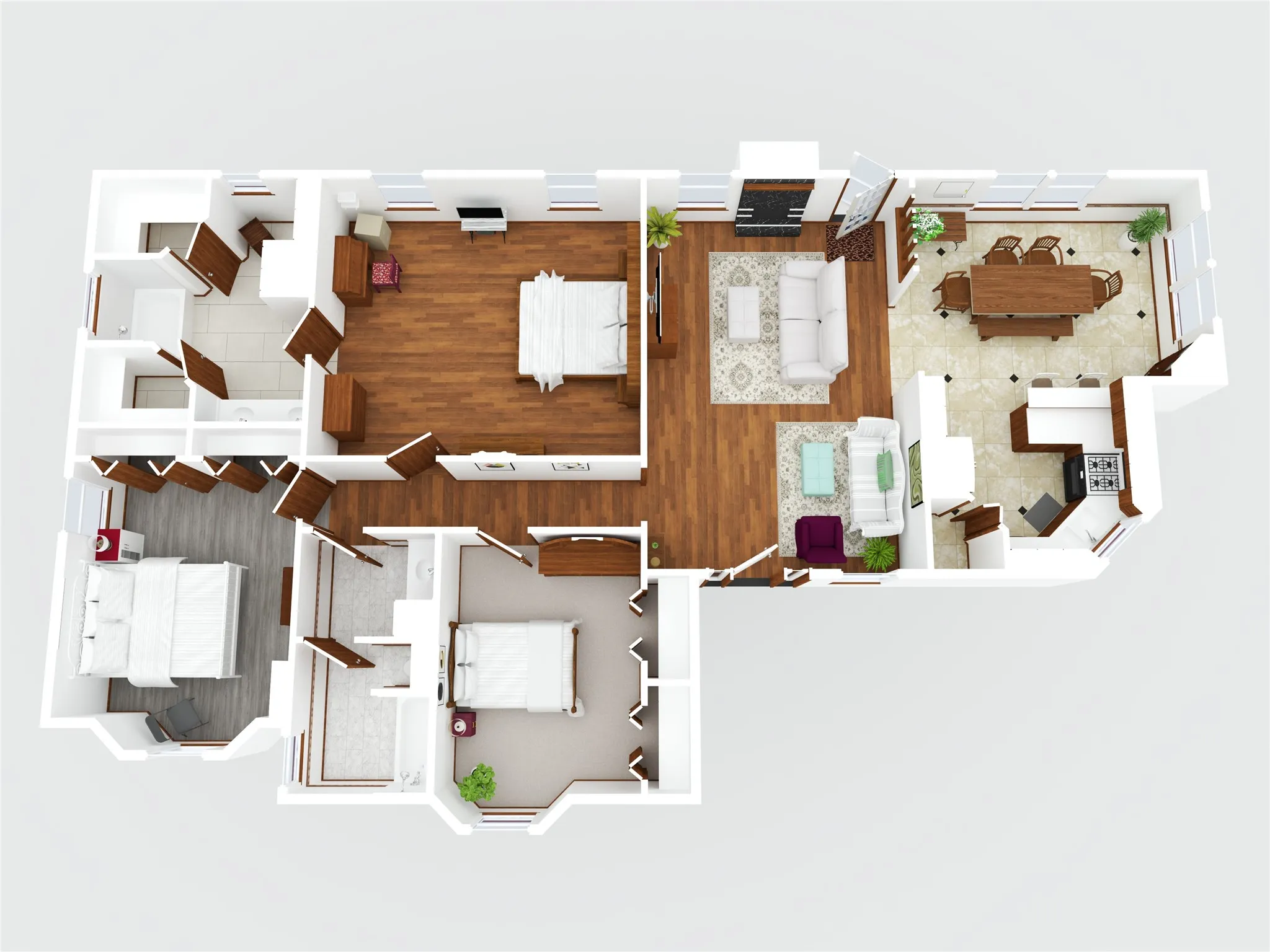 Approx 1713 SF 3 bed / 2 bath