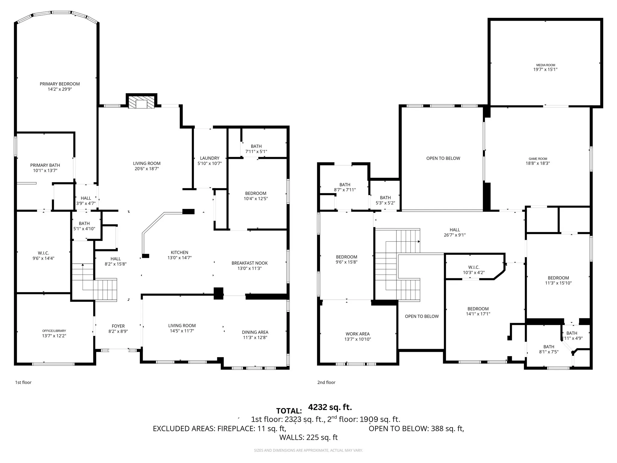 View of floor plan / room layout