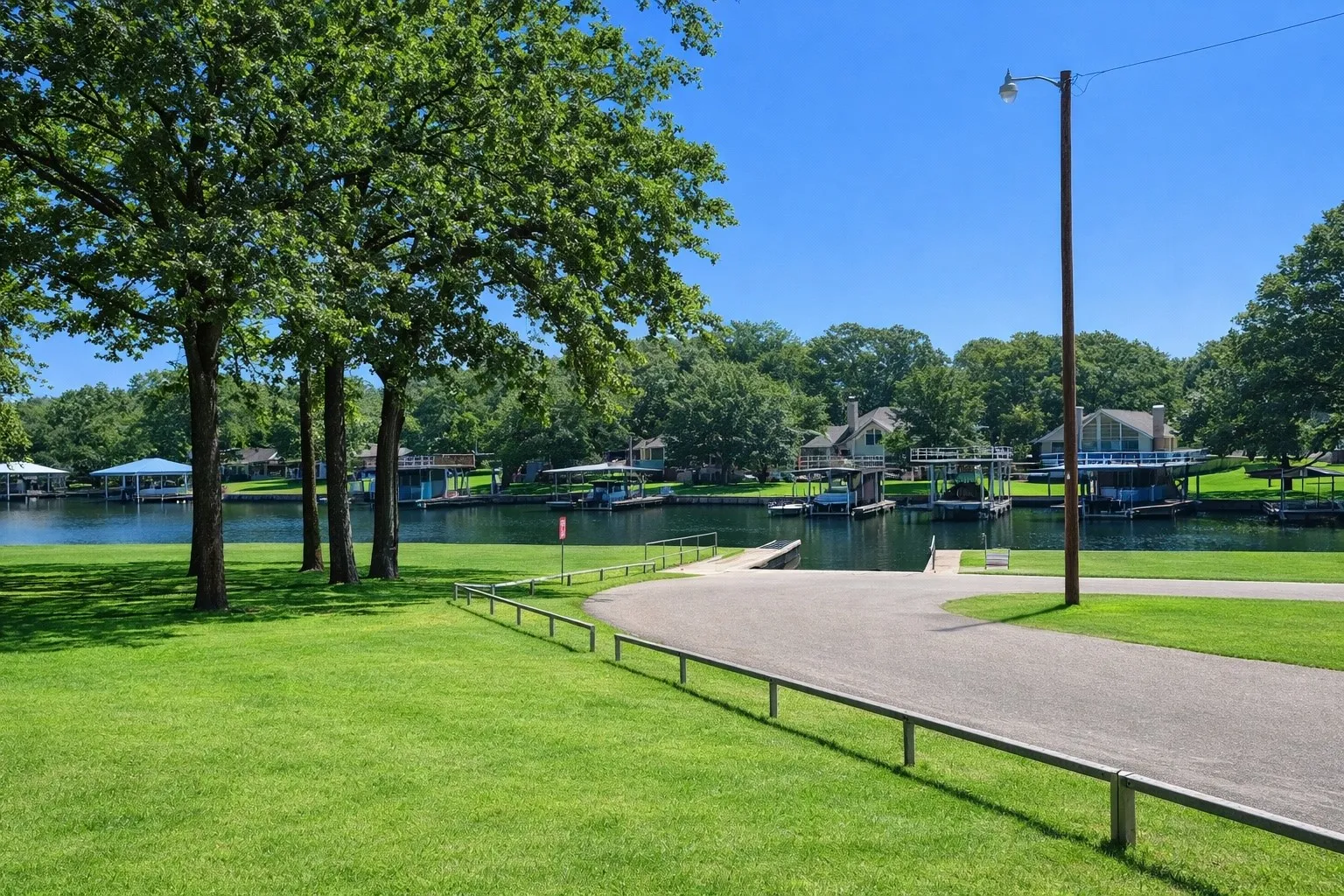 Road to Boat Ramp