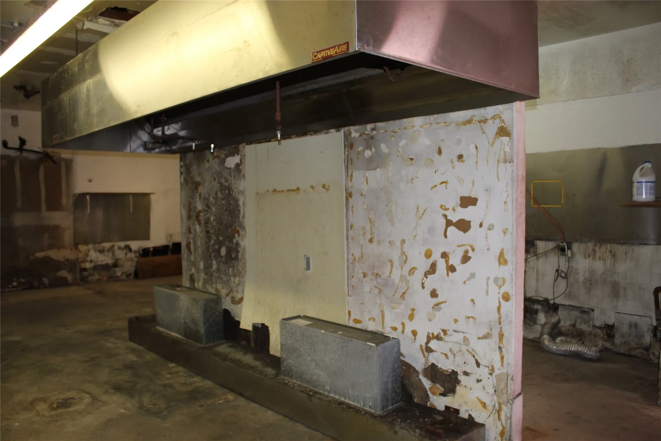 Old Commercial Kitchen area
