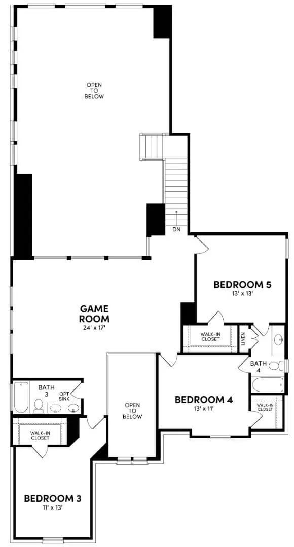 Brookfield Residential - Woodbury Plan - Traditional