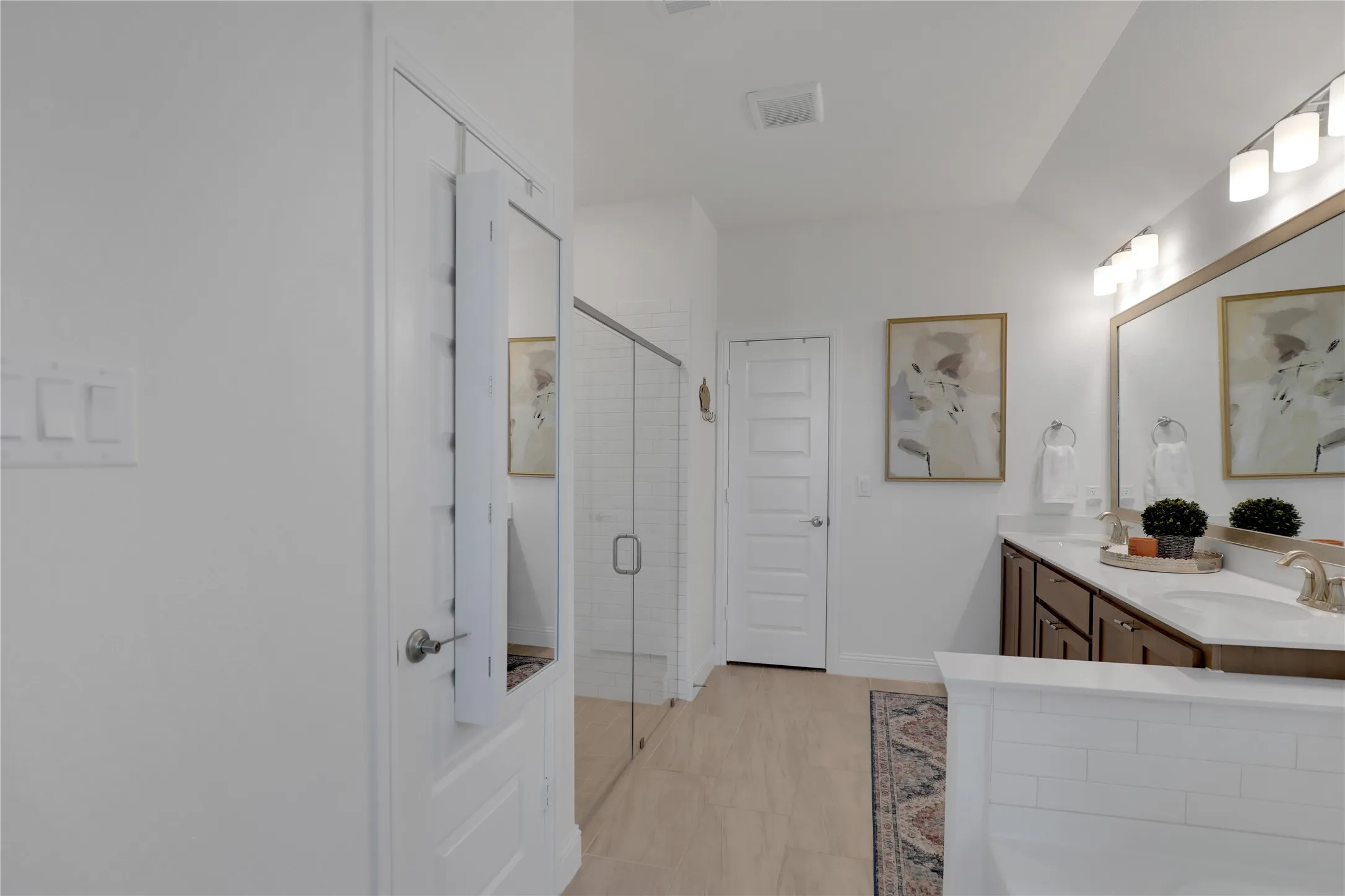 Primary bathroom - shower