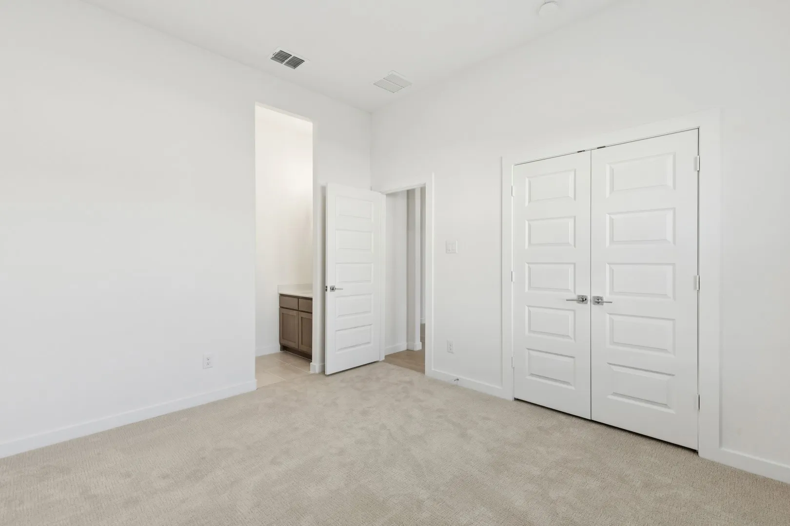Bedroom in the Gilmour II home plan by Trophy Signature Homes – REPRESENTATIVE PHOTO